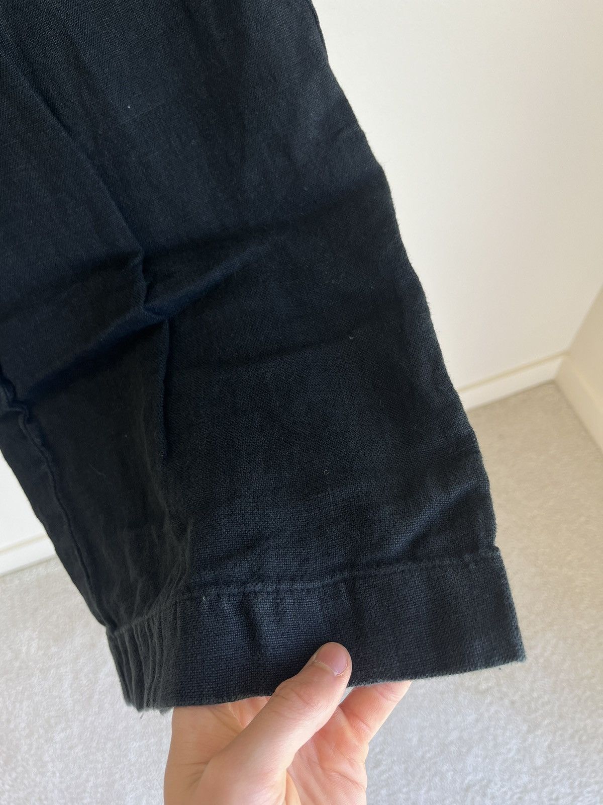 Supreme Commas Wide Leg Linen Pants Size M Size US 32 / EU 48 - 4 Thumbnail