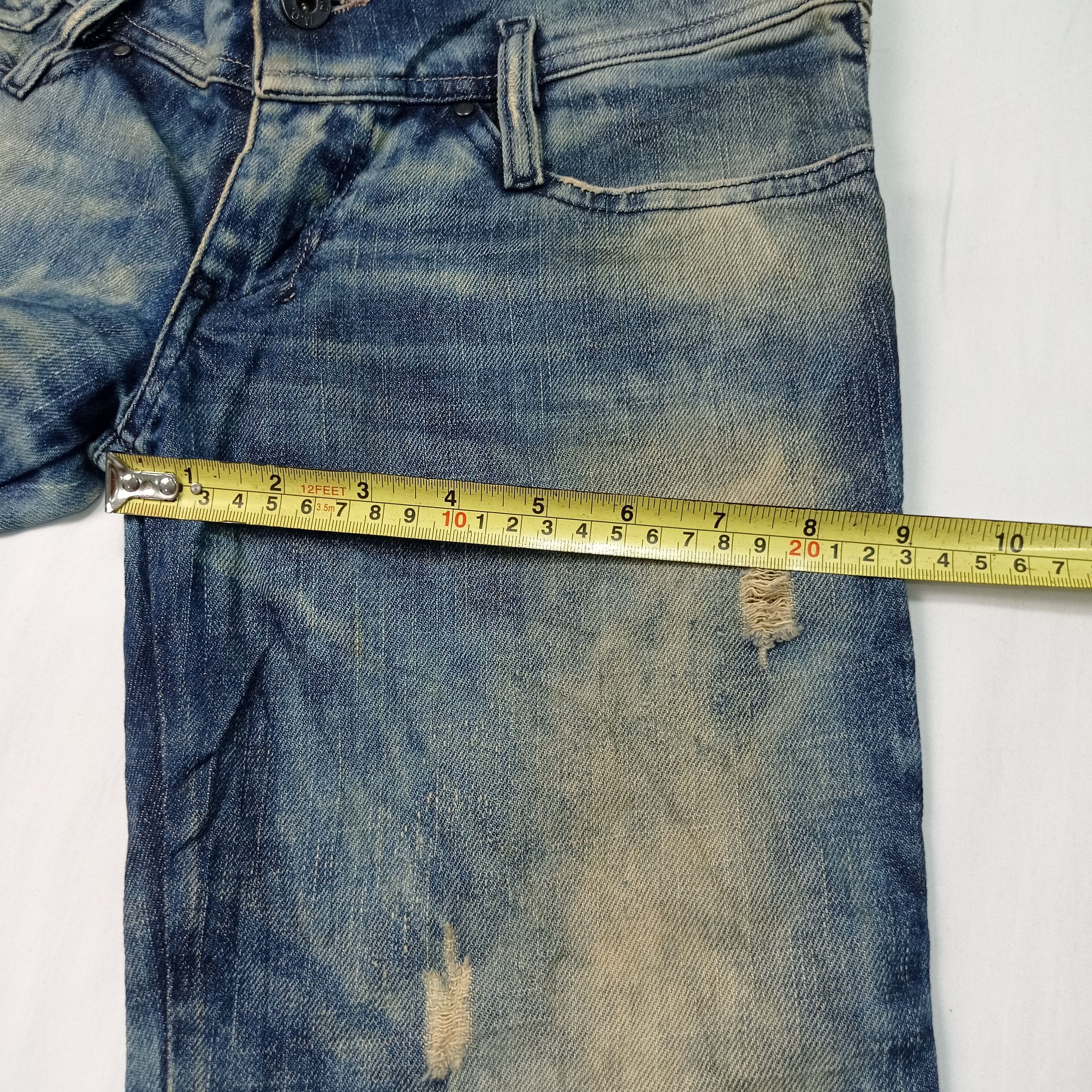 Diesel 🔥Rare Diesel Matic Distressed Jeans Pants Size 26" / US 2 / IT 38 - 22 Thumbnail