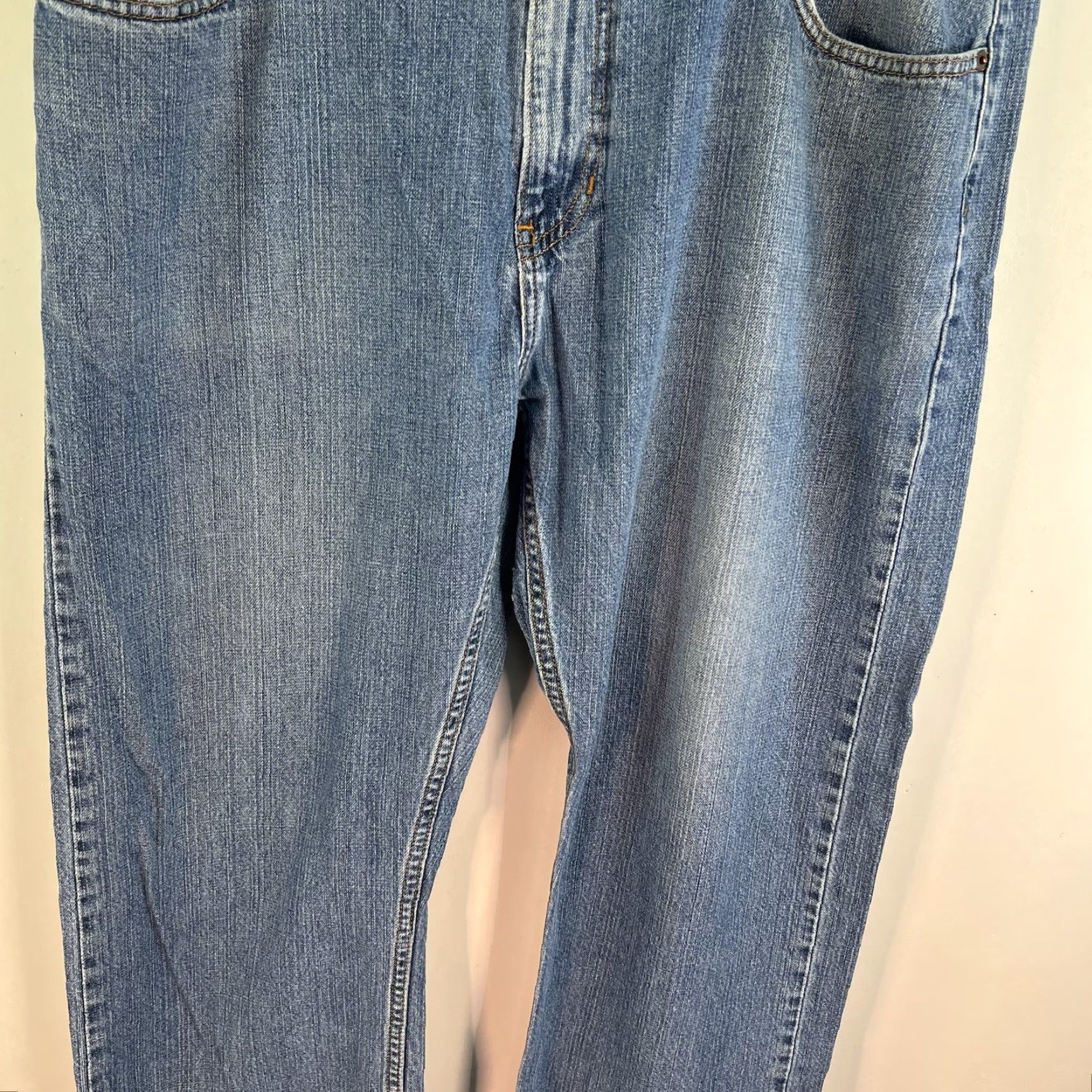Tommy Hilfiger Tommy Hilfiger Relaxed Fit Straight Denim Jeans Mens Size 38x31 Blue 90s Size US 36 / EU 52 - 3 Thumbnail