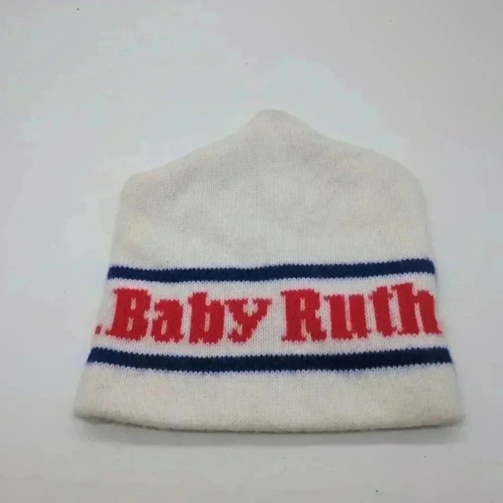 Vintage Vintage Baby Ruth knit Beanie Hat Cap Orlon Headware tag Size ONE SIZE - 5 Thumbnail