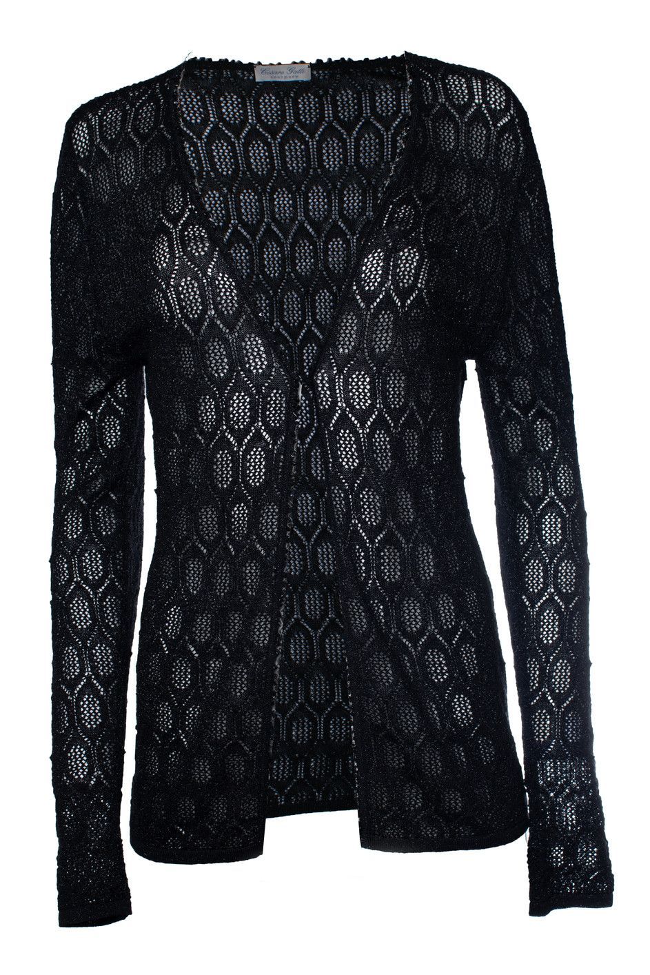 Other Cesare Gatti, knitted lurex cardigan with beads Size M / US 6-8 / IT 42-44 - 1 Thumbnail