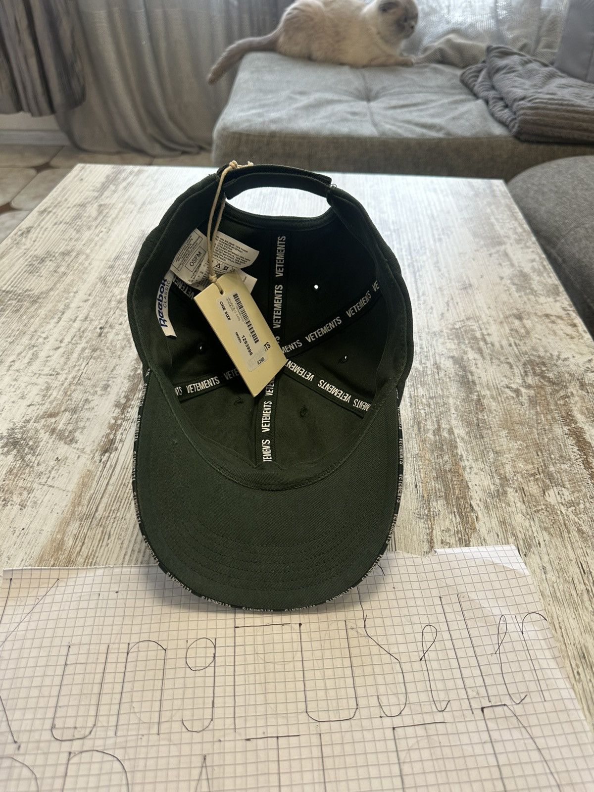 Vetements Vetements POLIZEI CAP Size ONE SIZE - 5 Thumbnail