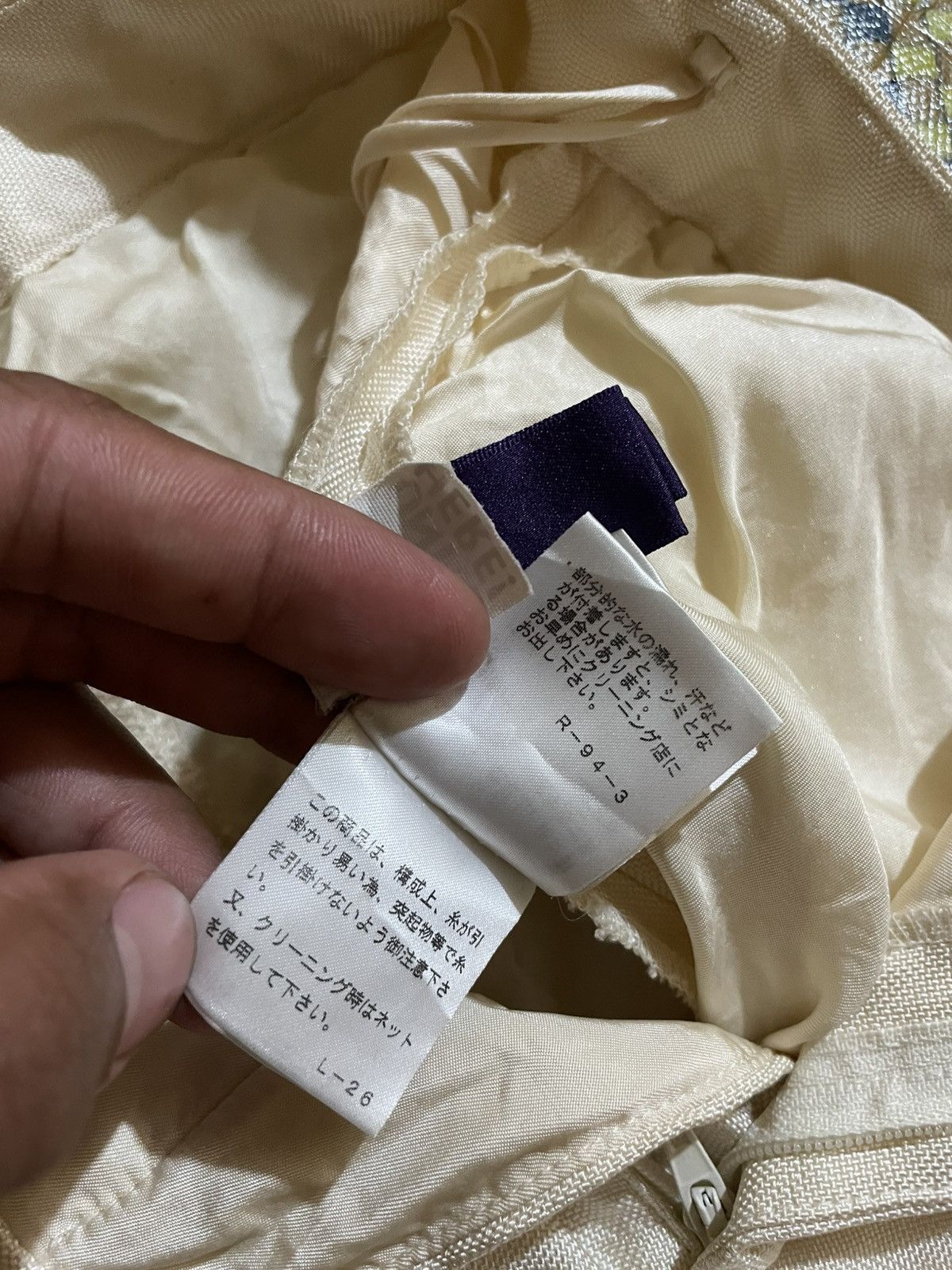 Ralph Lauren Purple Label Vintage 90s Ralph Lauren Collection Purple Label Trousers Size 28" / US 6 / IT 42 - 14 Thumbnail