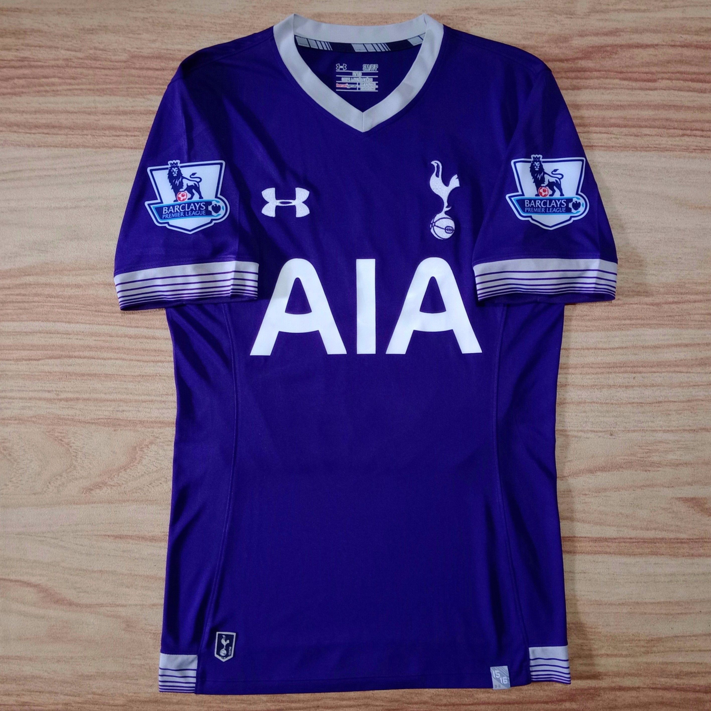 Under Armour Tottenham Hotspurs 2015-2016 Third Jersey Son Heung Min 7 Size US S / EU 44-46 / 1 - 1 Thumbnail
