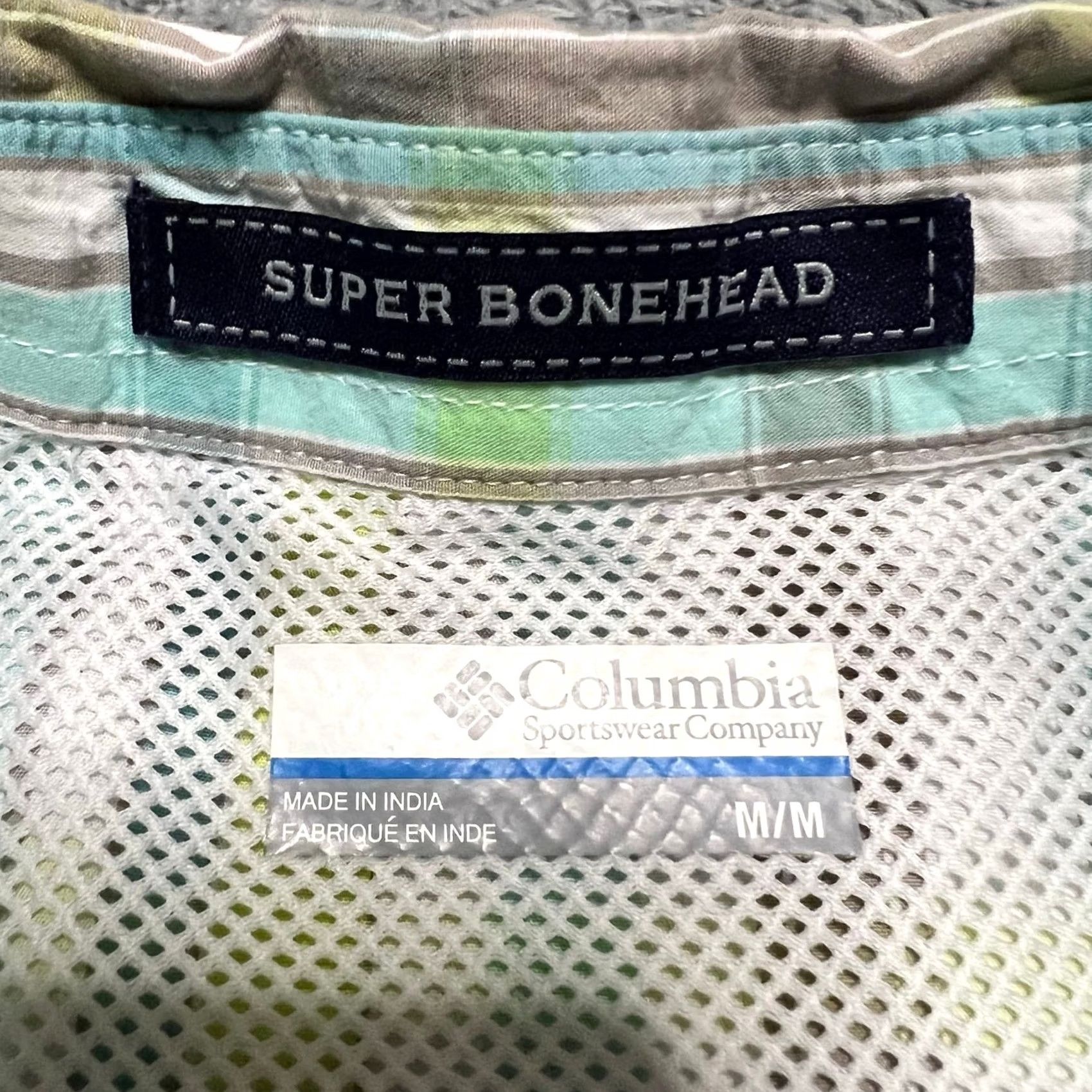 Vintage Columbia PFG Super Bonehead Vented Performance Plaid Shirt Medium Mens Size US M / EU 48-50 / 2 - 5 Thumbnail