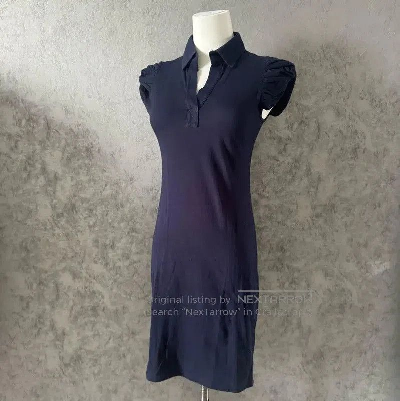Burberry Burberry Navy Short Sleeve Dress for Women. Size M / US 6-8 / IT 42-44 - 1 Thumbnail