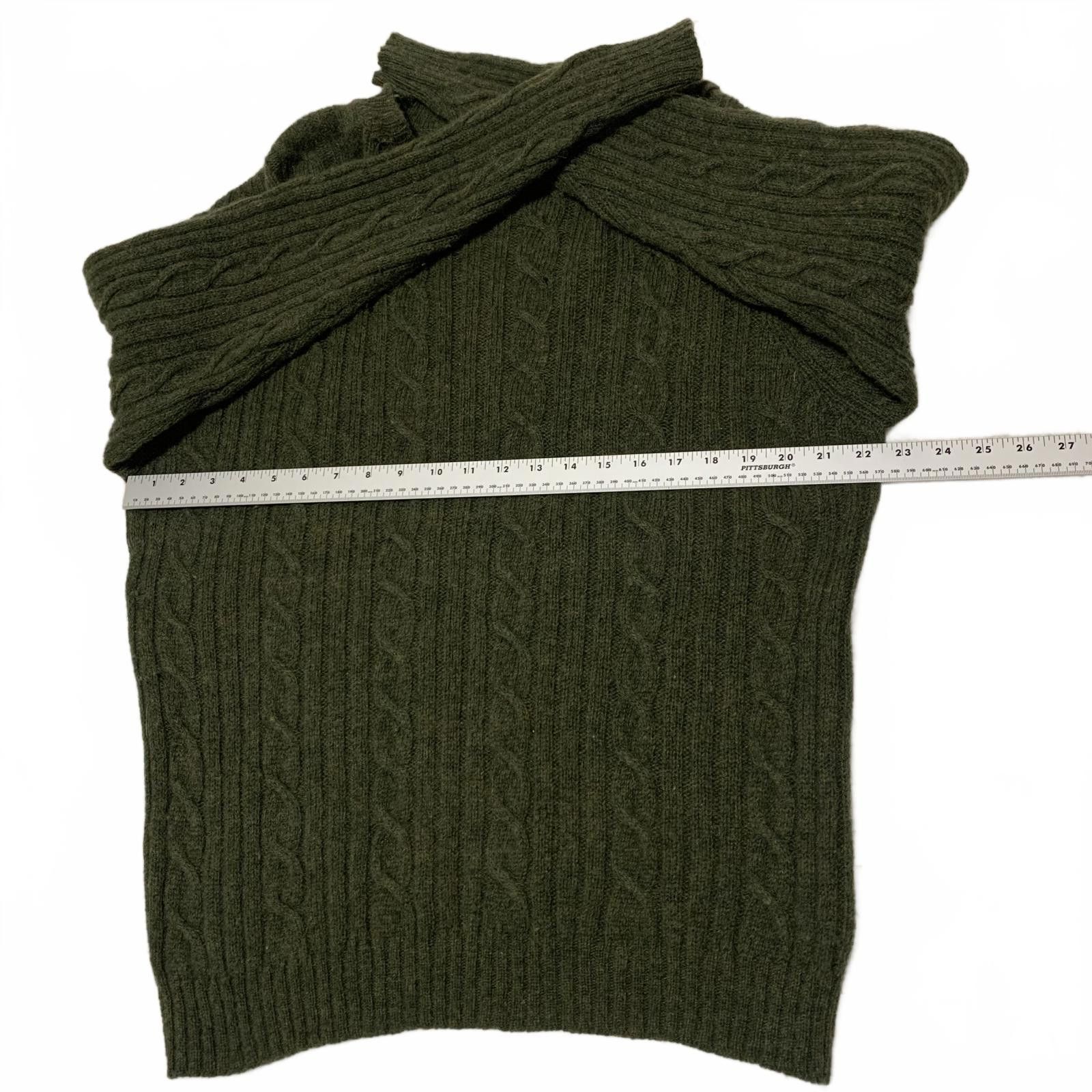 NEXT Next Designer Collection Women's M Wool Sweater Green Size M / US 6-8 / IT 42-44 - 7 Thumbnail