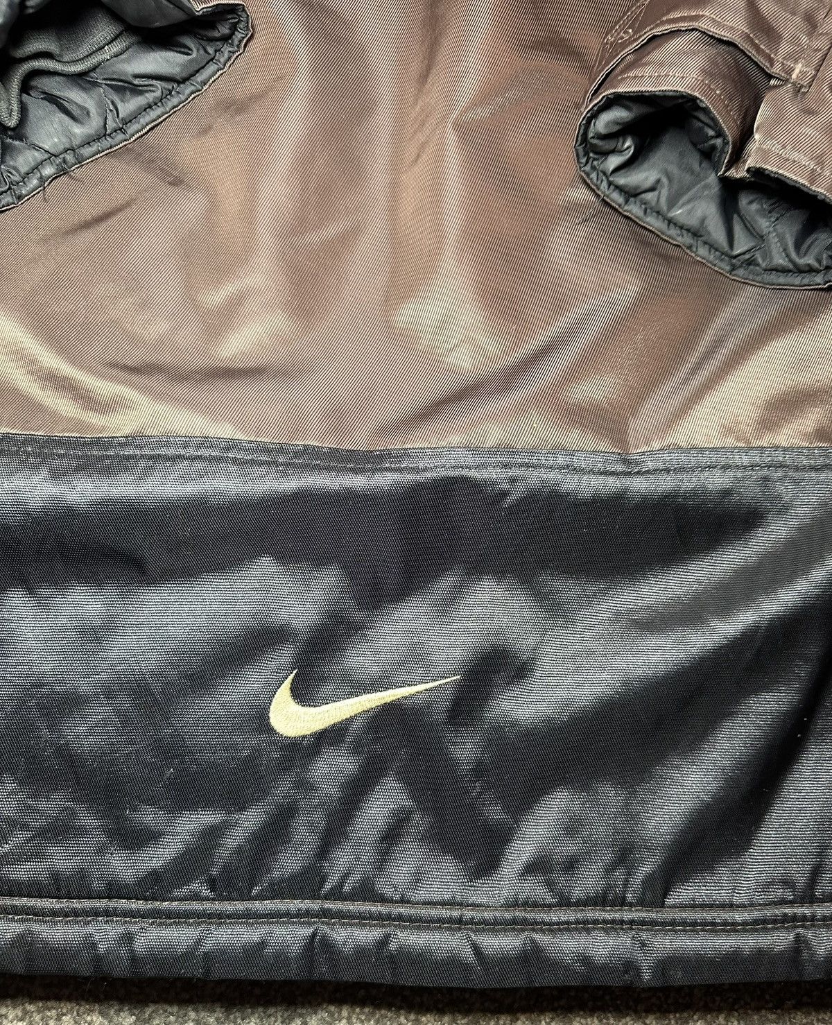 Nike Vintage 90s Nike White Label Hooded Parka Jacket Size US M / EU 48-50 / 2 - 5 Thumbnail