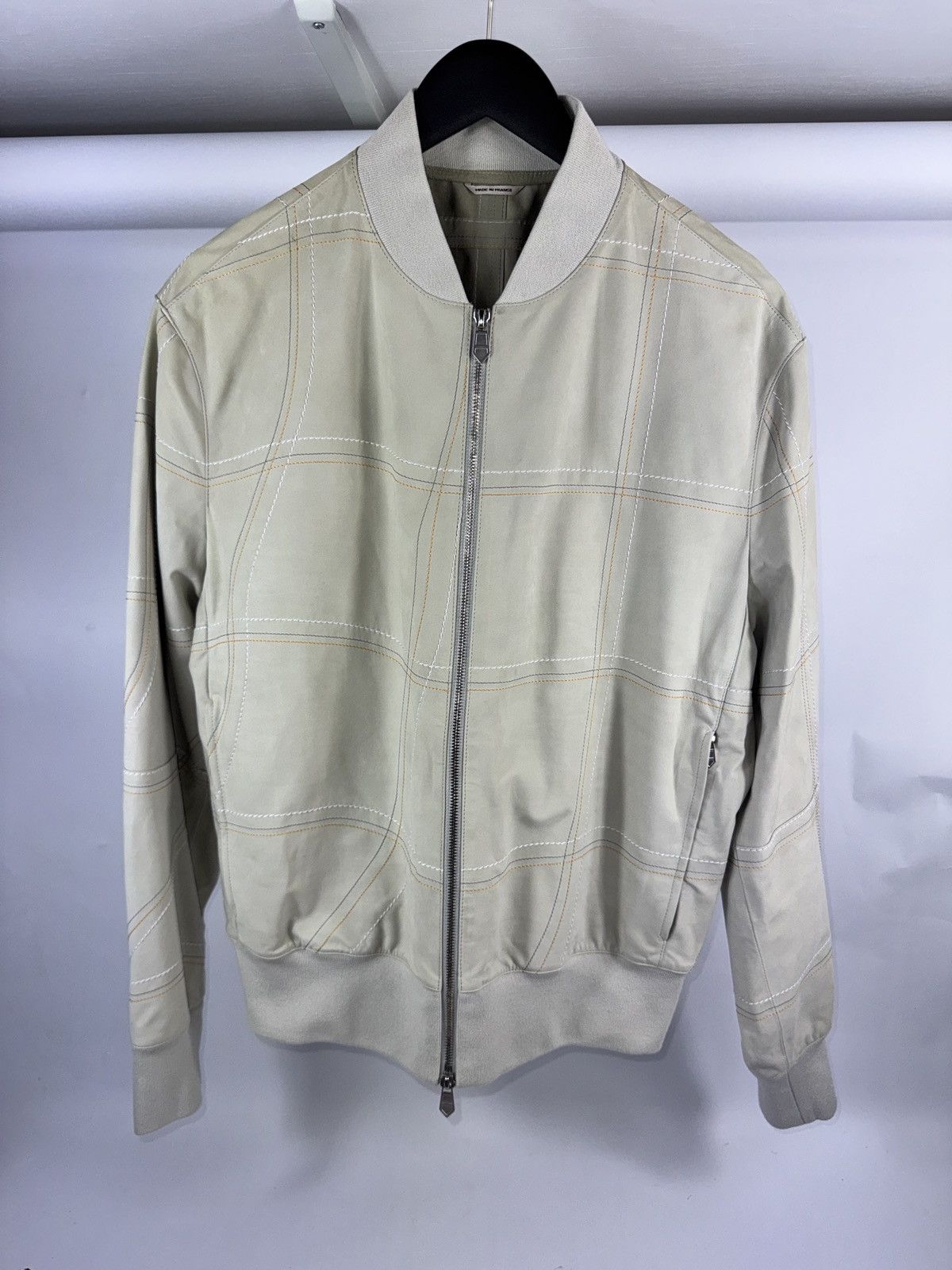 Hermes HERMES BLOUSON CARREAUX JACKET RRP $12,600 Size US L / EU 52-54 / 3 - 1 Thumbnail