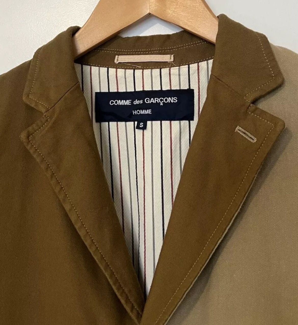 Comme des Garcons × Comme des Garcons Homme × Comme des Garcons Homme Plus Comme Des Garcons HOMME Patchwork Sportcoat Men’s S AD2020 Size US S / EU 44-46 / 1 - 2 Thumbnail