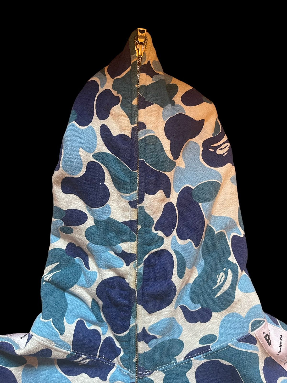 Bape ABC Camo Bapesta Tape Full Zip Hoodie Size US XL / EU 56 / 4 - 6 Thumbnail