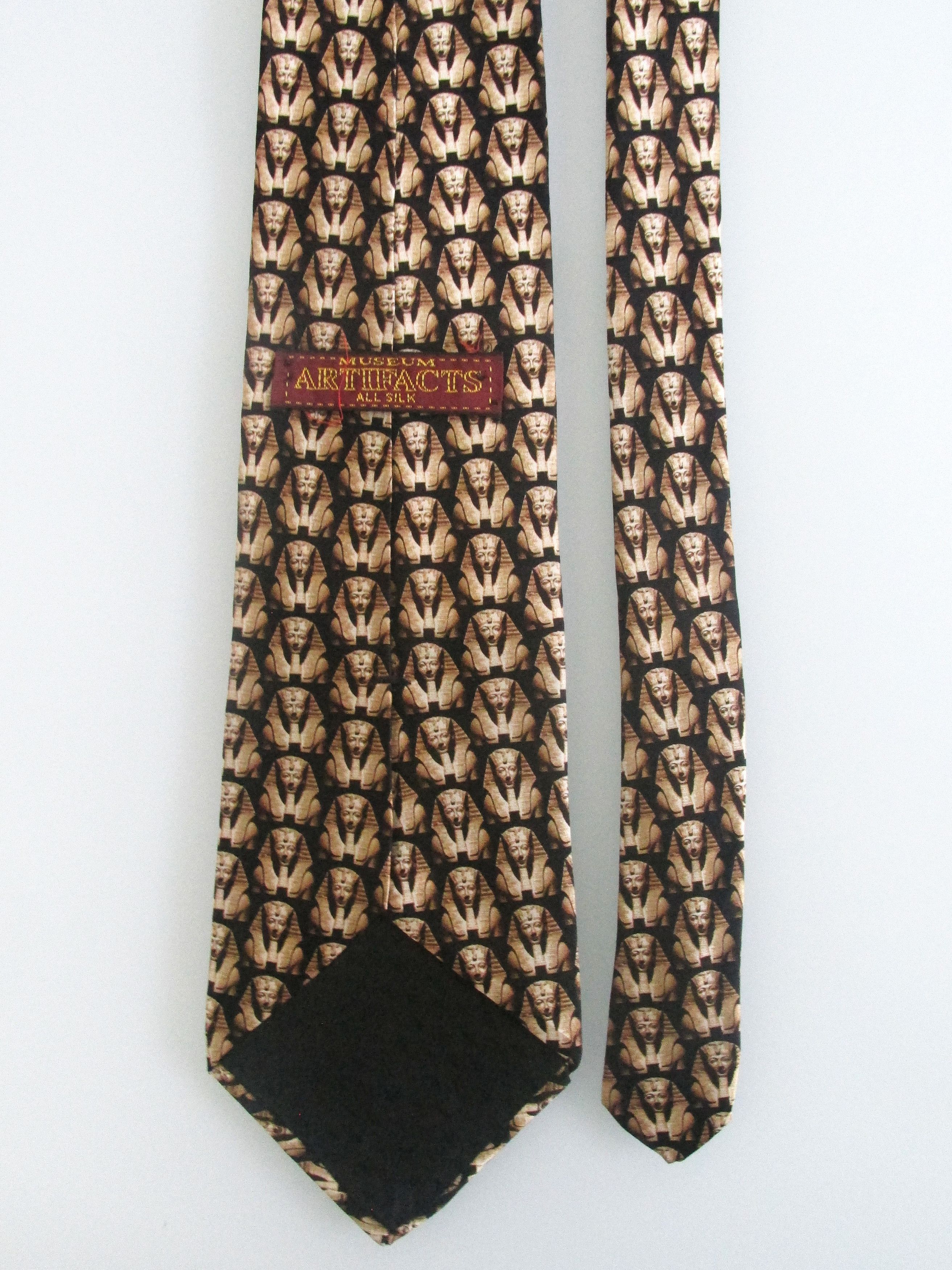Other Museum Artifacts "Egyptology" Men's Silk Tie Size ONE SIZE - 3 Thumbnail