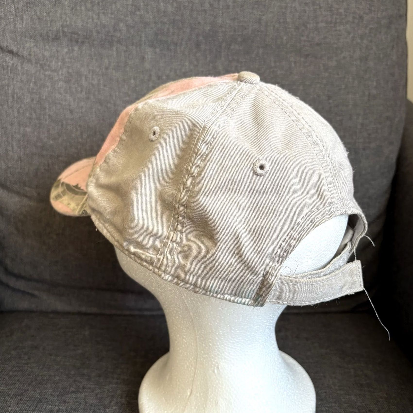 John Deere John Deere Hat Cap Strapback Pink Camouflage Dri Duck Fishing Farm Hunting Adjustable Cotton Baseball Cap Womens Mens Unisex Adults Size ONE SIZE - 5 Thumbnail