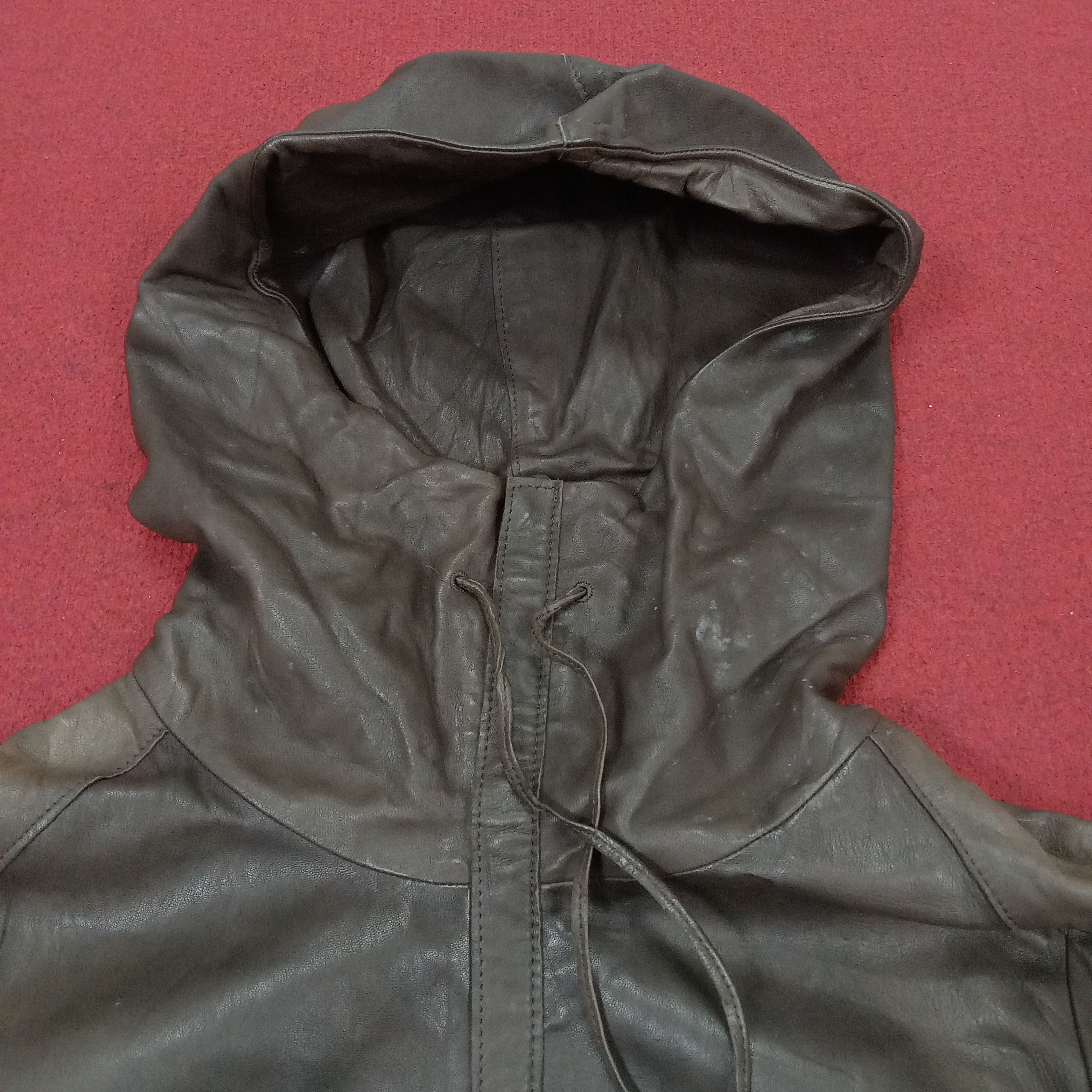 Ciaopanic × Vintage CiaoPanic Leather Jacket With Hoodies Winter Style Size S / US 4 / IT 40 - 5 Thumbnail