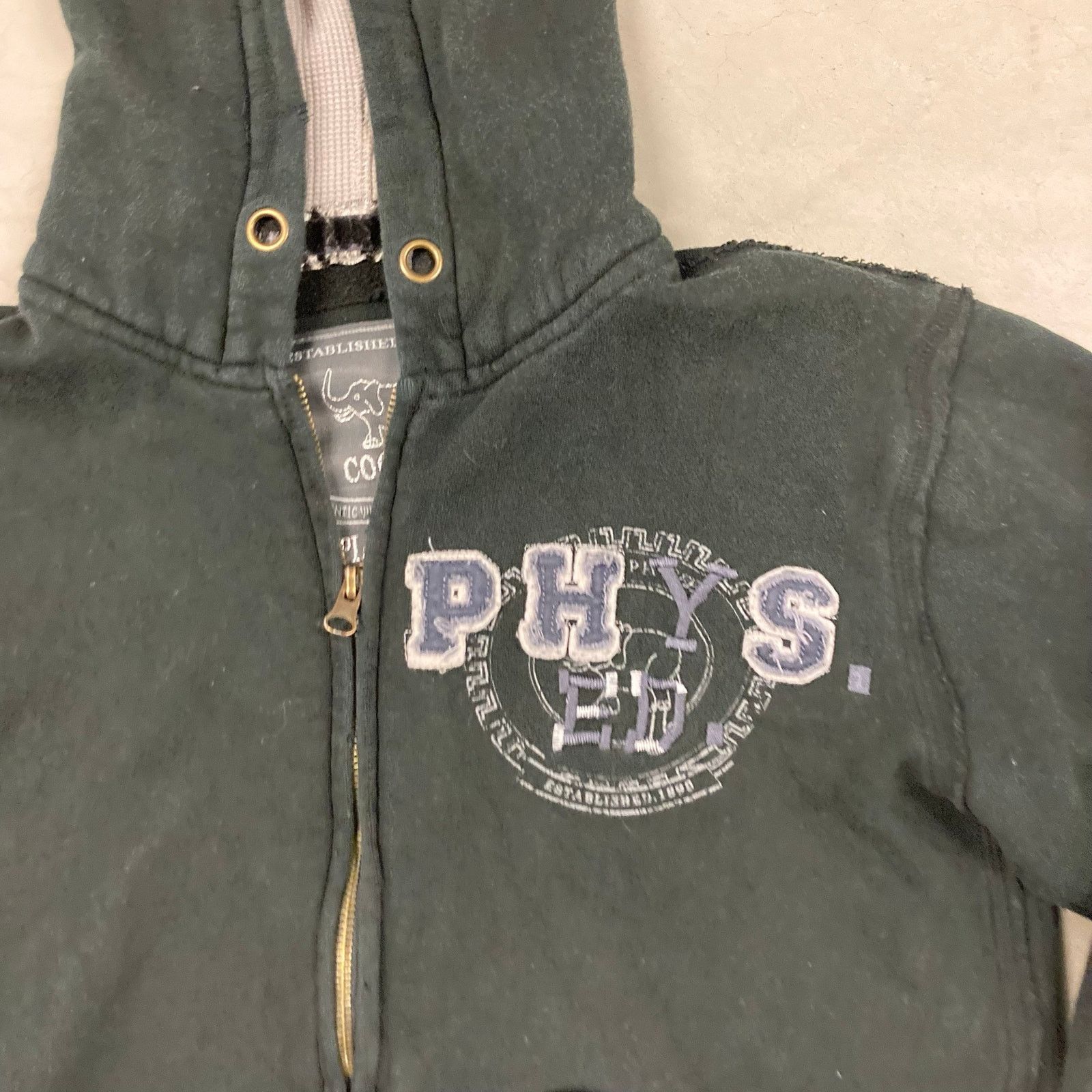 Vintage vintage y2k embroidered zip up hoodie Size US M / EU 48-50 / 2 - 4 Thumbnail