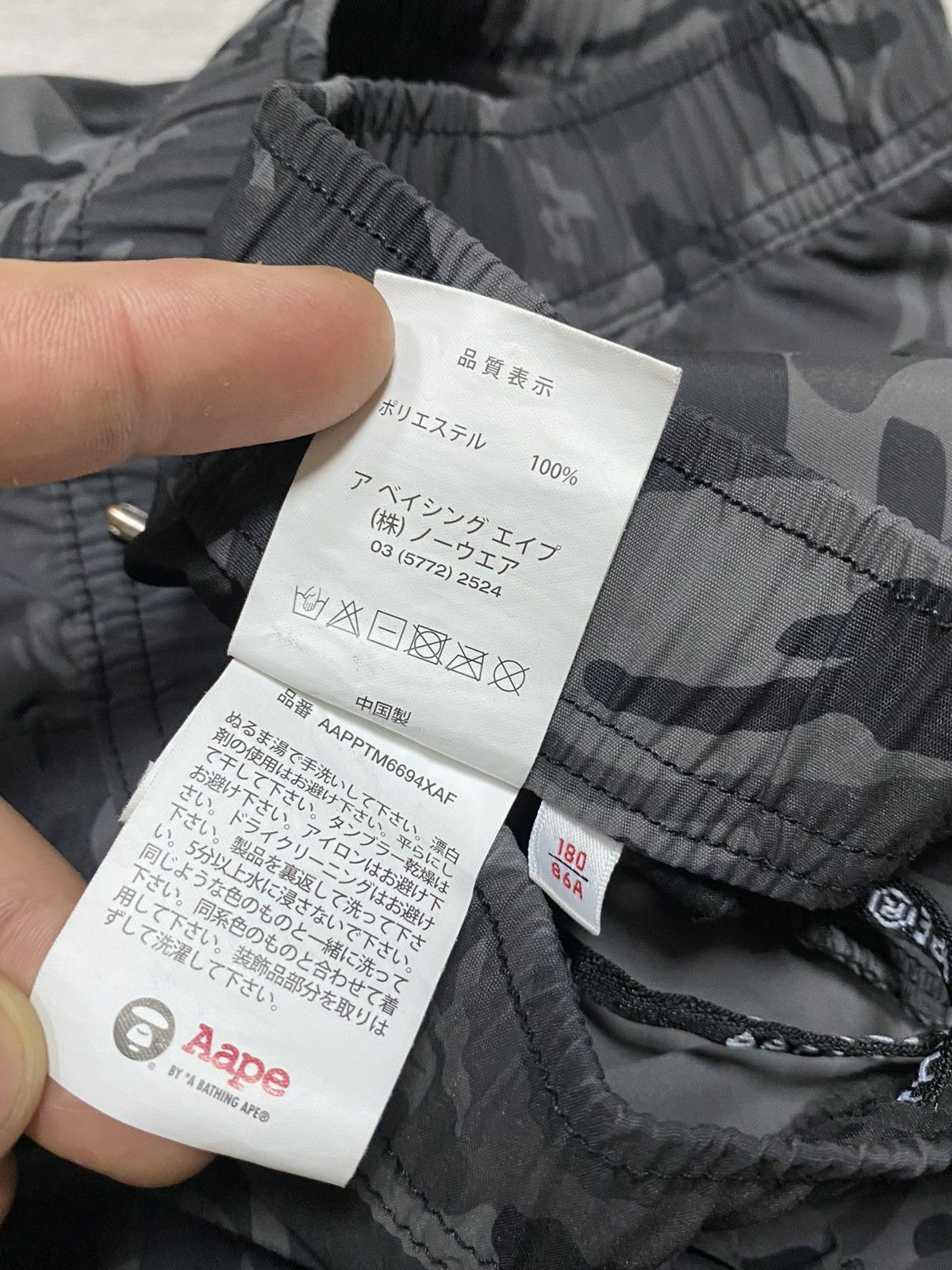 Bape Aape Bape 🦧 cargo multipocket camo big logo pants eb0 Size US 34 / EU 50 - 7 Thumbnail