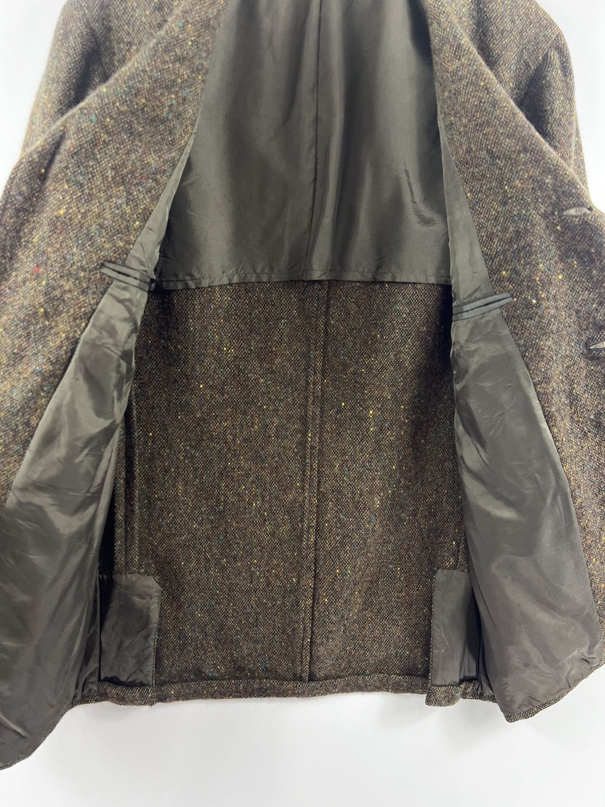 Vintage 🔥 ACWA 40's🔥 AMALGAMATED Vintage Tweed Work Coat JACKET Size US S / EU 44-46 / 1 - 6 Thumbnail