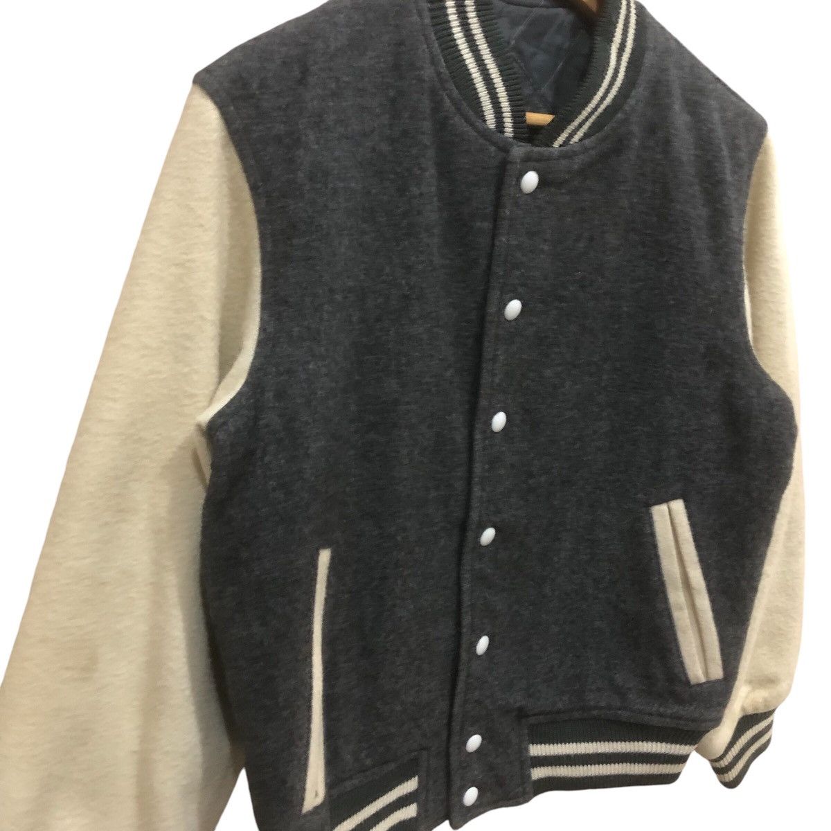 Japanese Brand Kids Campux Wool Varsity Jacket Size US S / EU 44-46 / 1 - 2 Thumbnail