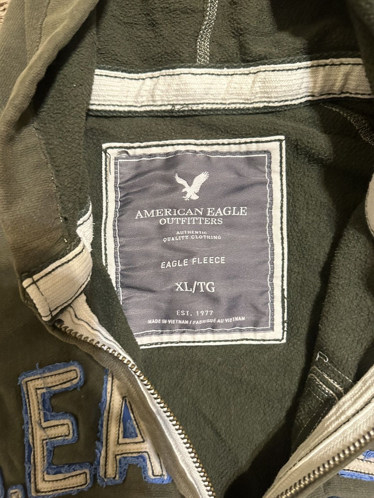 American Eagle Outfitters × Vintage Vintage American Eagle “triple forest” hoodie 00s size xl Size US XL / EU 56 / 4 - 4 Thumbnail