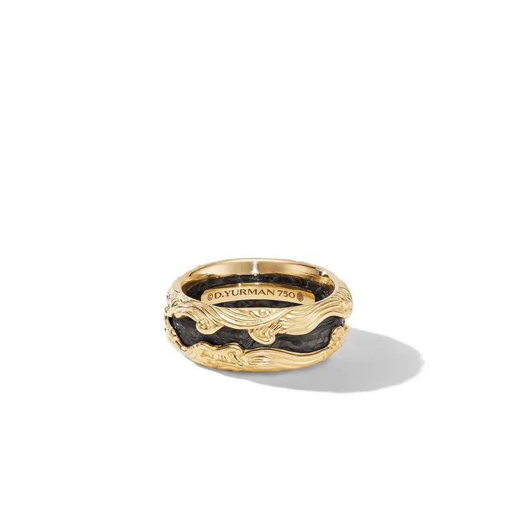 David Yurman o1w1db11025 R25363M /Size 7 /Rings in Golden Size ONE SIZE - 1 Thumbnail
