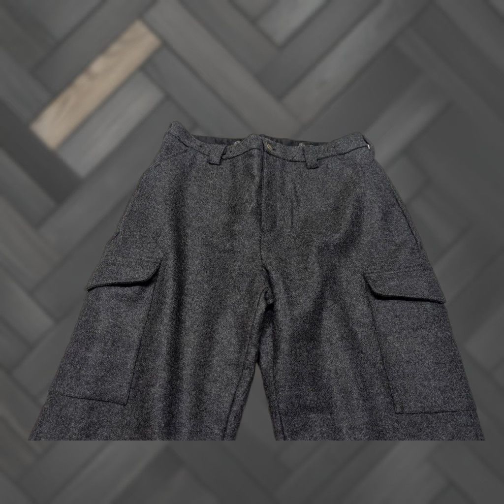 Vintage VINTAGE Cabela's dry-plus Wool hunting pants 40x34 gray Cargo Pants Mens Wool 40x34 Size US 40 / EU 56 - 1 Thumbnail