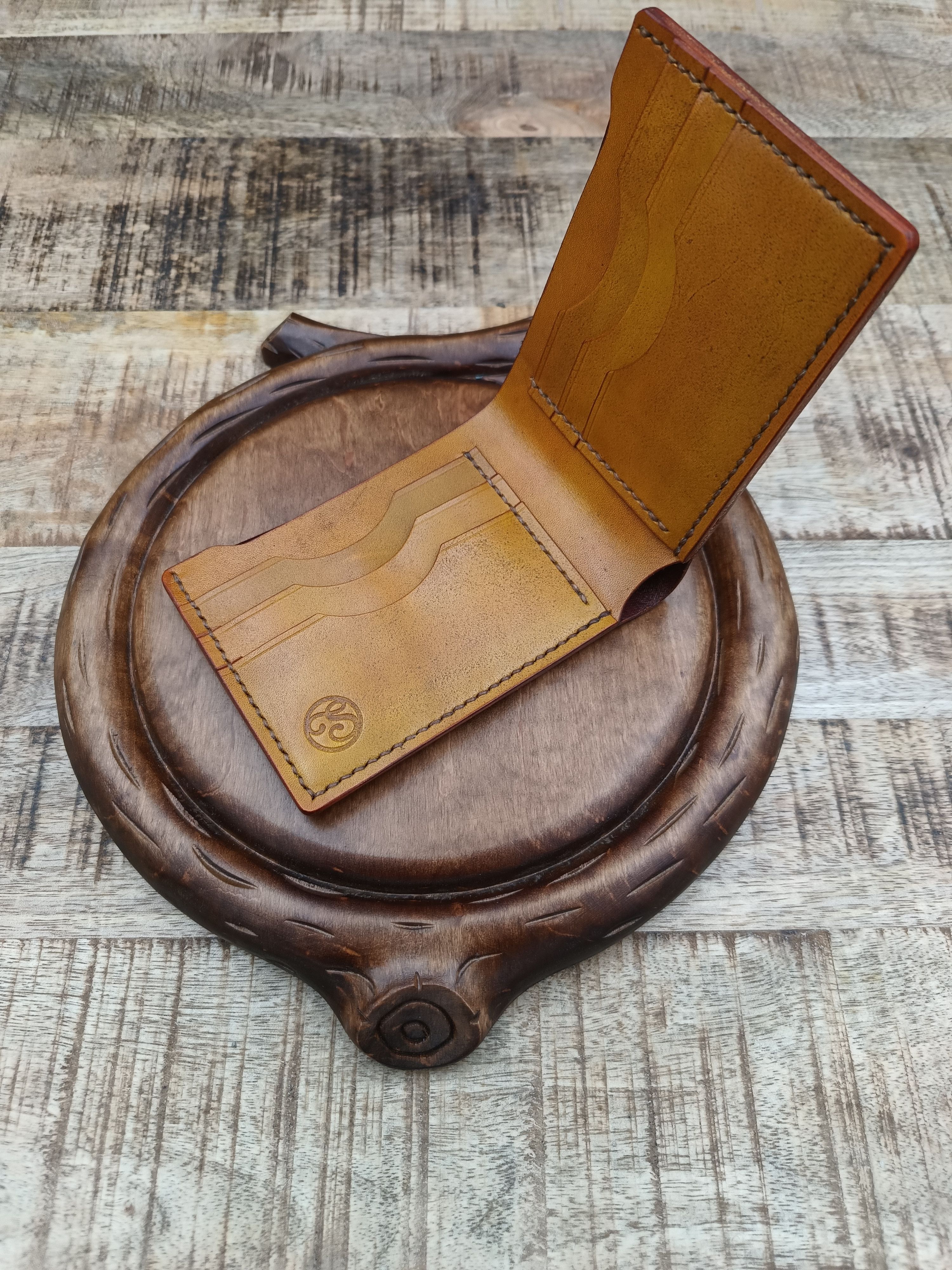 Other Handmade top grain leather wallet cardholder Size ONE SIZE - 4 Thumbnail