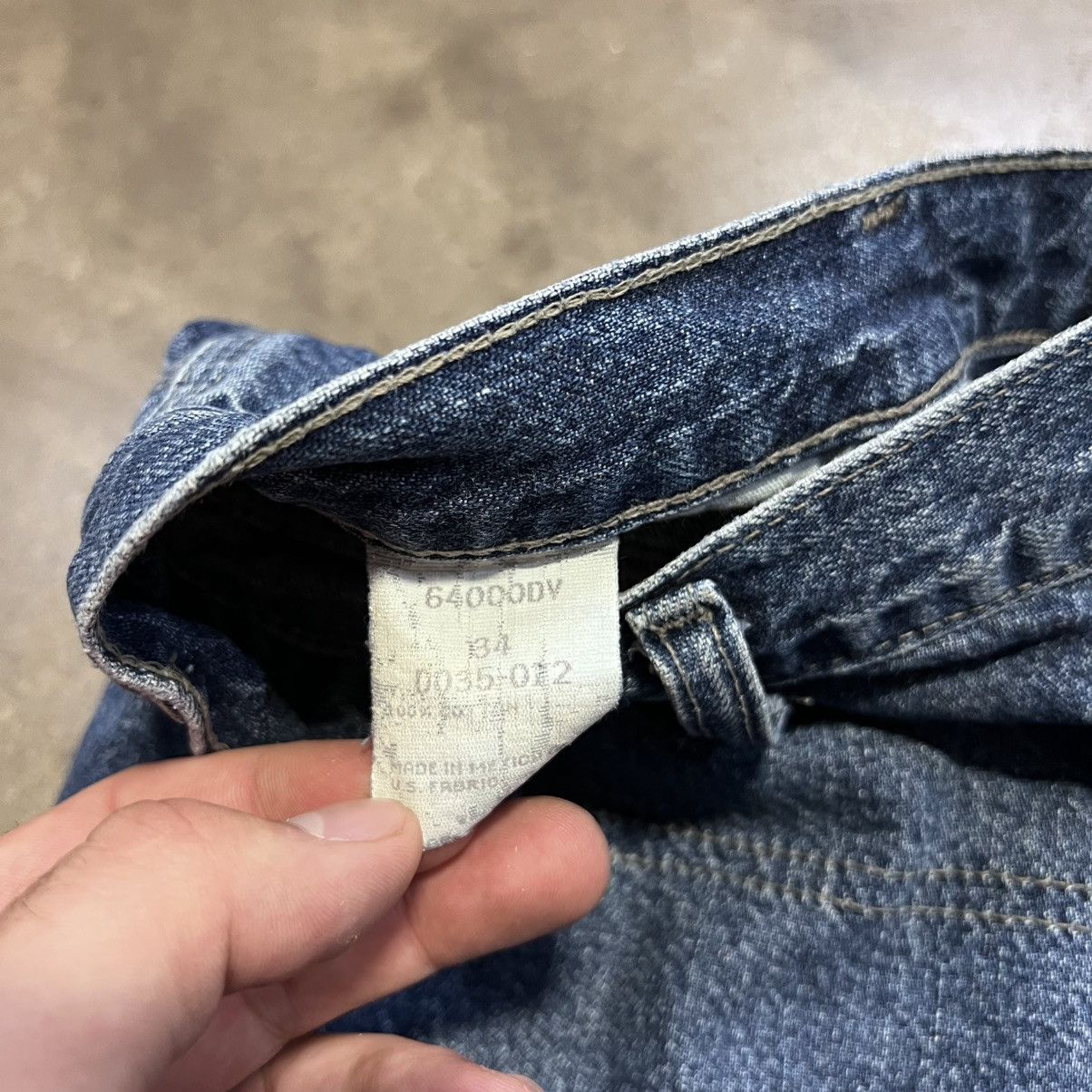 Wrangler Vintage Wrangler Denim Jean Shorts Baggy Skater Grunge Y2K Size US 34 / EU 50 - 9 Thumbnail