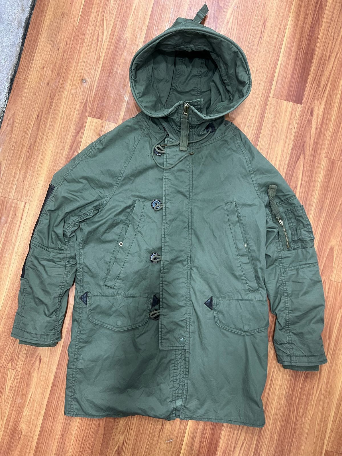 Japanese Brand unisex by kai aakmann N3B Military Parka Jacket Size US M / EU 48-50 / 2 - 1 Thumbnail
