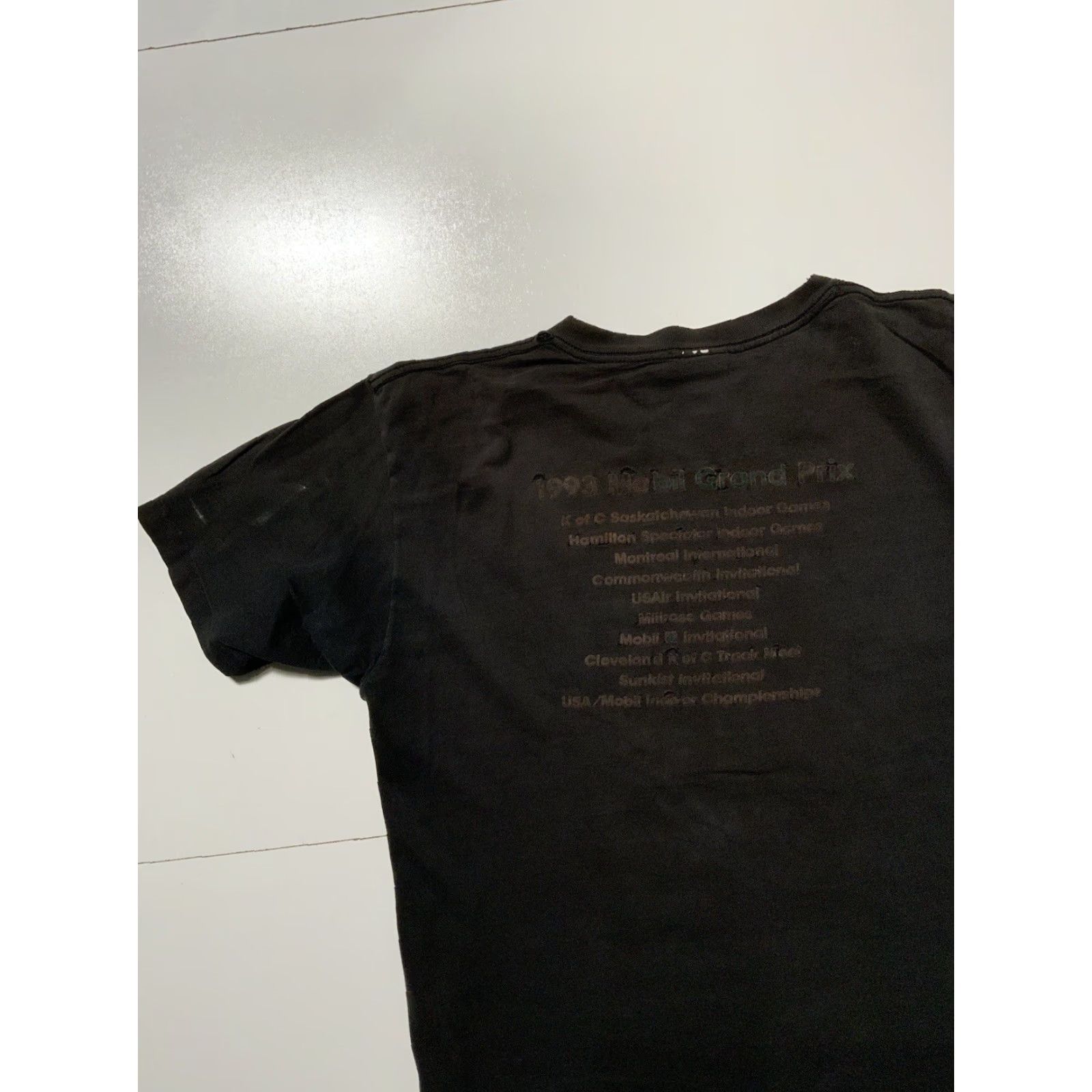 Nike VINTAGE Nike T-Shirt Grand Prix Racing Single Stitch Faded Black L Mens Size US L / EU 52-54 / 3 - 4 Thumbnail