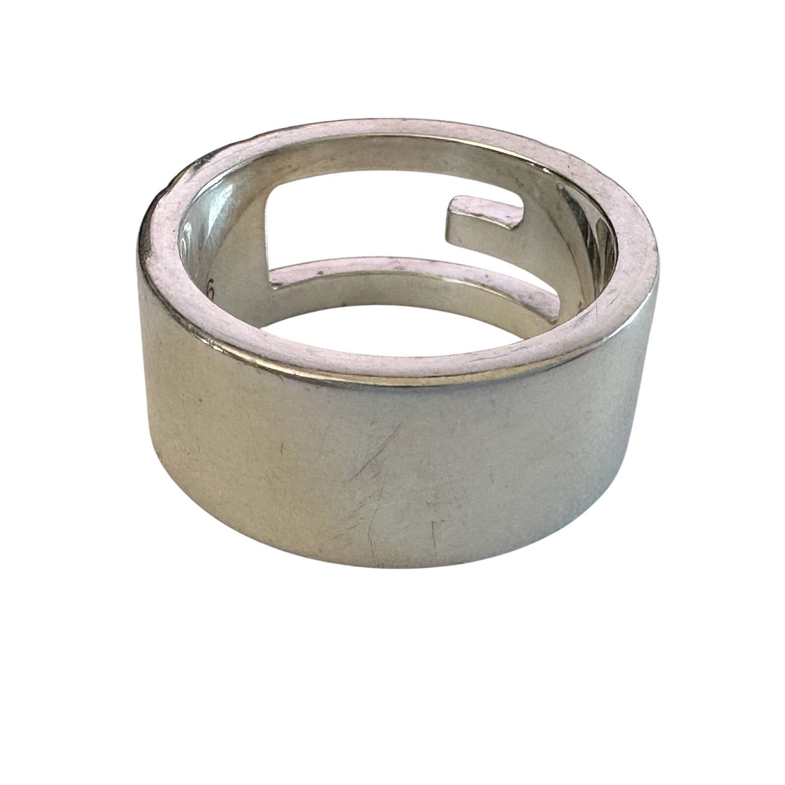 Gucci Gucci Abstract G Ring Sterling Silver - Size 4.75 Size ONE SIZE - 6 Thumbnail