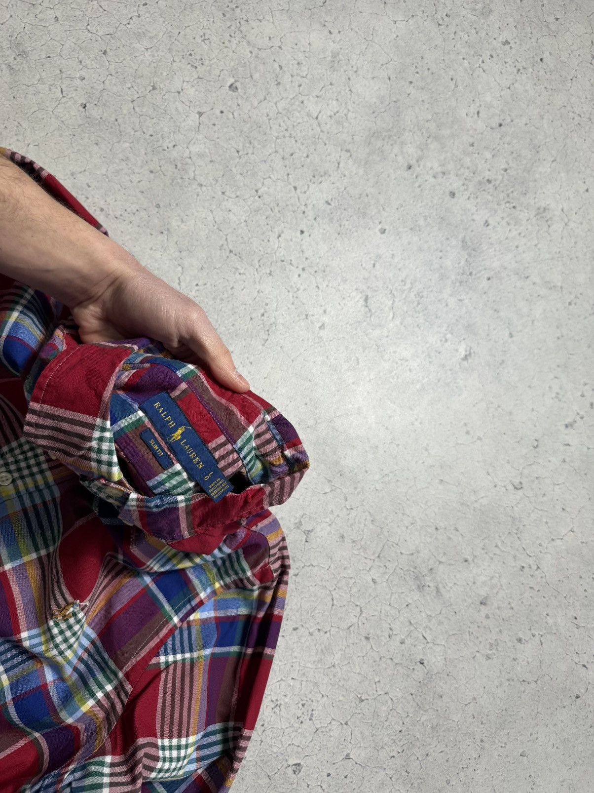 Polo Ralph Lauren Polo Ralph Lauren Checked Button Up Shirt Size L PRL Size US L / EU 52-54 / 3 - 6 Thumbnail
