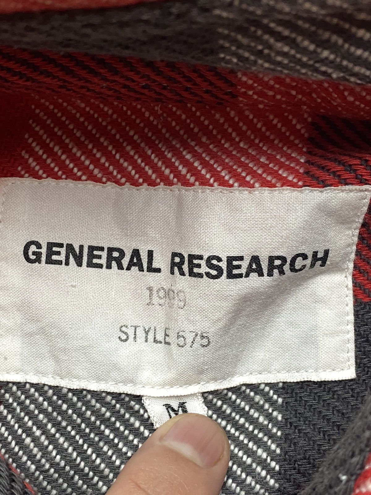 General Research 1999 General Research - Heavyweight Cargo Flanel Shirt Size US L / EU 52-54 / 3 - 6 Thumbnail