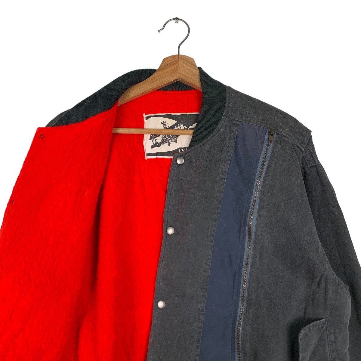 Japanese Brand GRASSLAND Parachute Bomber Jacket #0181-C9 Size US M / EU 48-50 / 2 - 10 Thumbnail