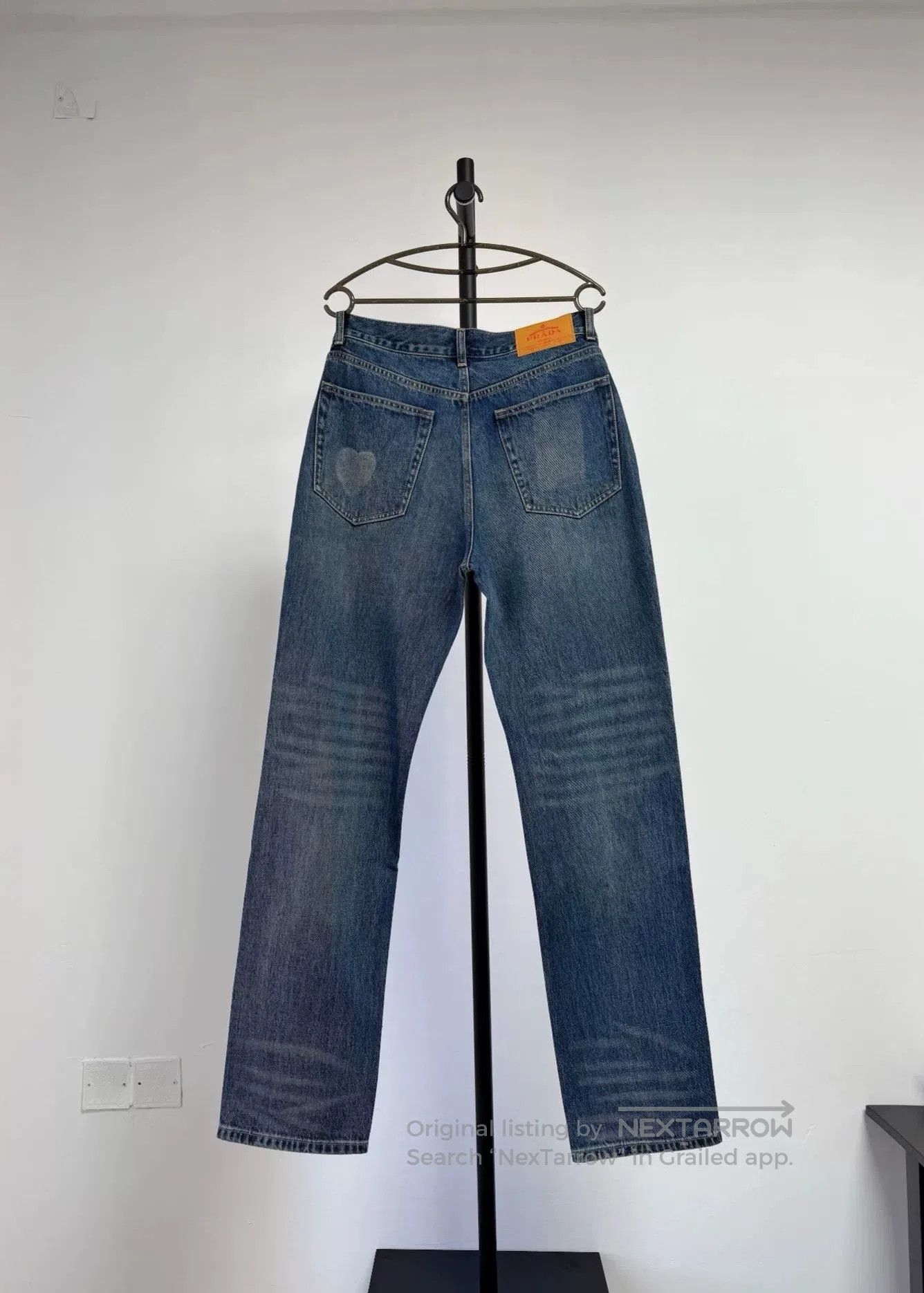 Prada PRADA Women's Blue Jeans. Size 32" / US 10 / IT 46 - 2 Thumbnail