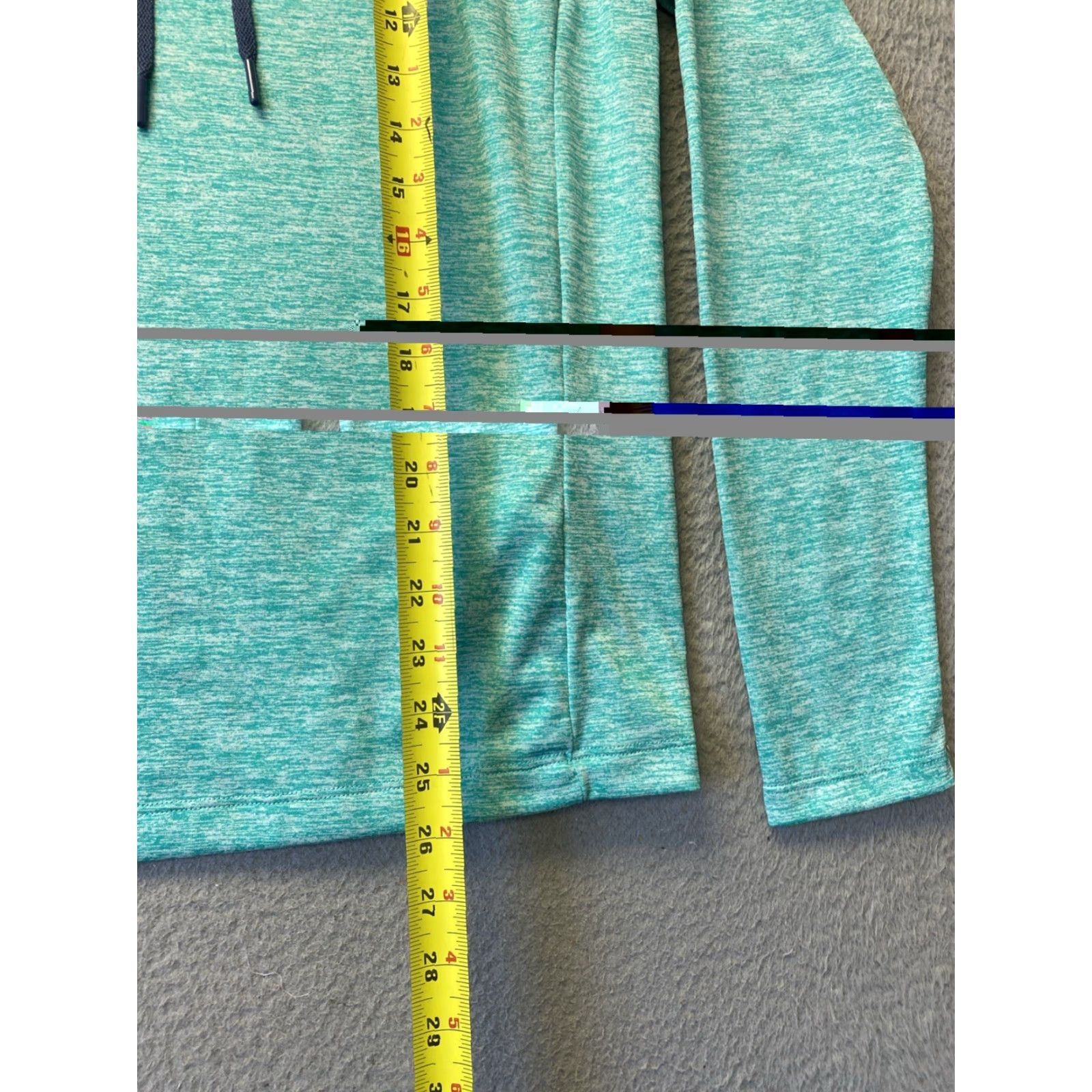 Under Armour Under Armour Hoodie Shirt Womens M Teal UA Logo Loose Heatgear Pullover/155-35 Size M / US 6-8 / IT 42-44 - 5 Thumbnail