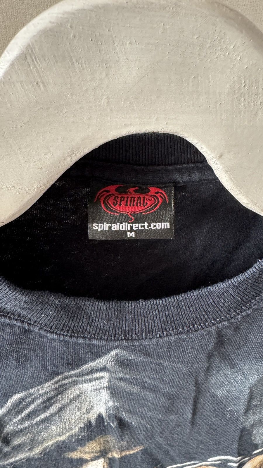 If Six Was Nine Spiral Skull Printed Y2K vintage faded tee if6was9 LGB Size US M / EU 48-50 / 2 - 3 Thumbnail