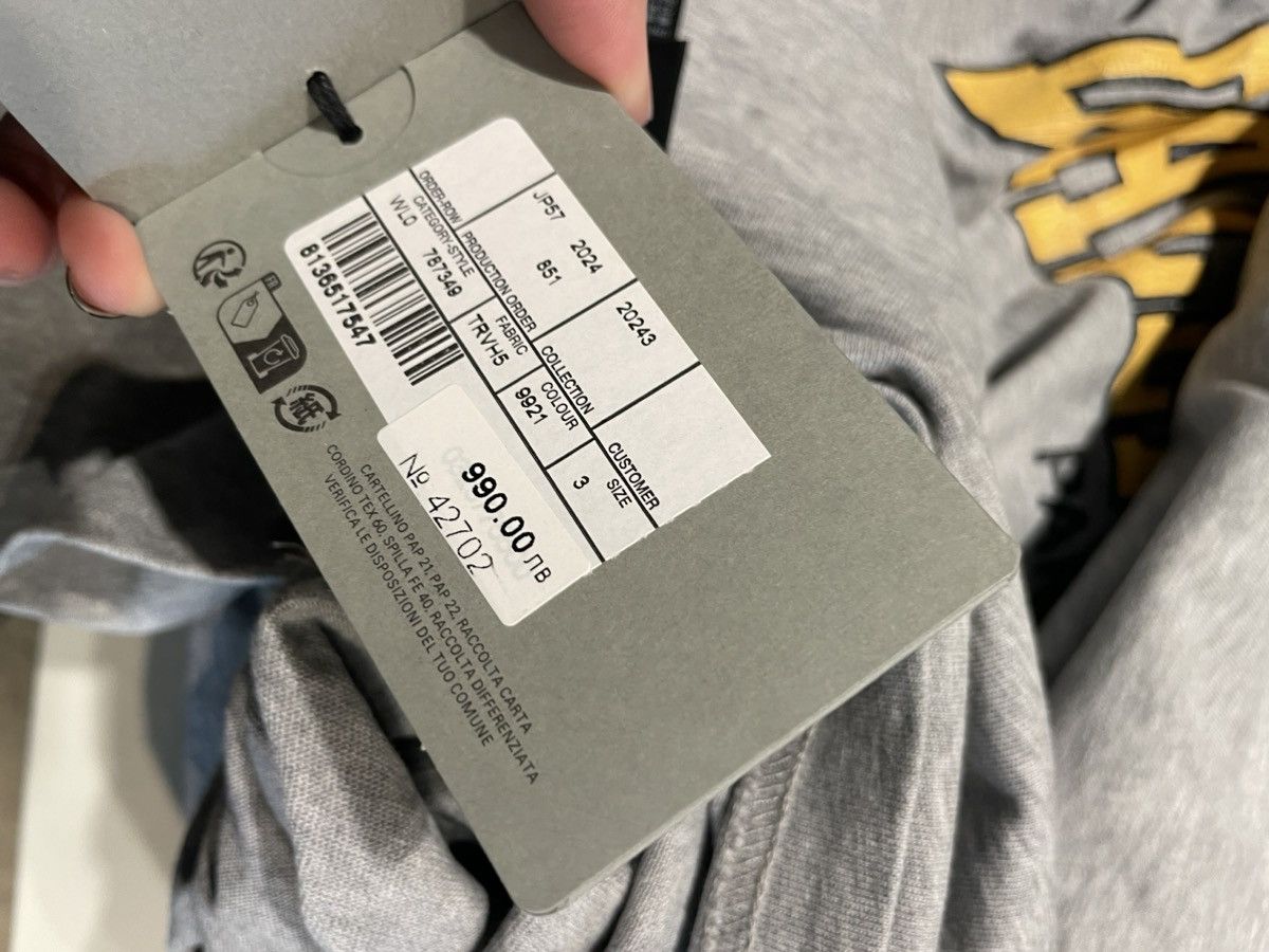 Balenciaga Oversized logo cotton t-shirt Size US L / EU 52-54 / 3 - 5 Thumbnail