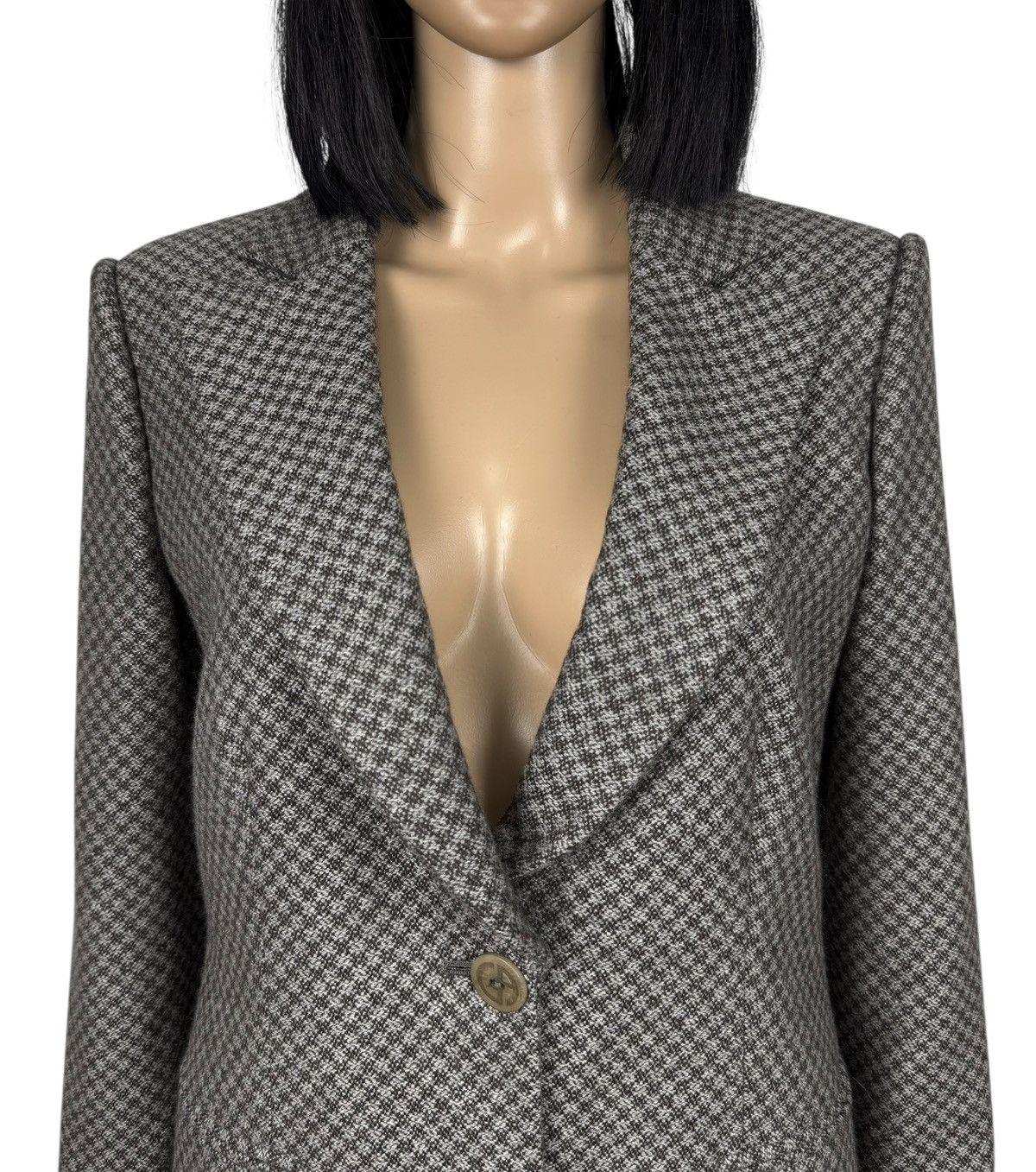 Giorgio Armani Giorgio Armani Pure Cashmere Ornament Blazer size 46 Size L / US 10 / IT 46 - 3 Thumbnail