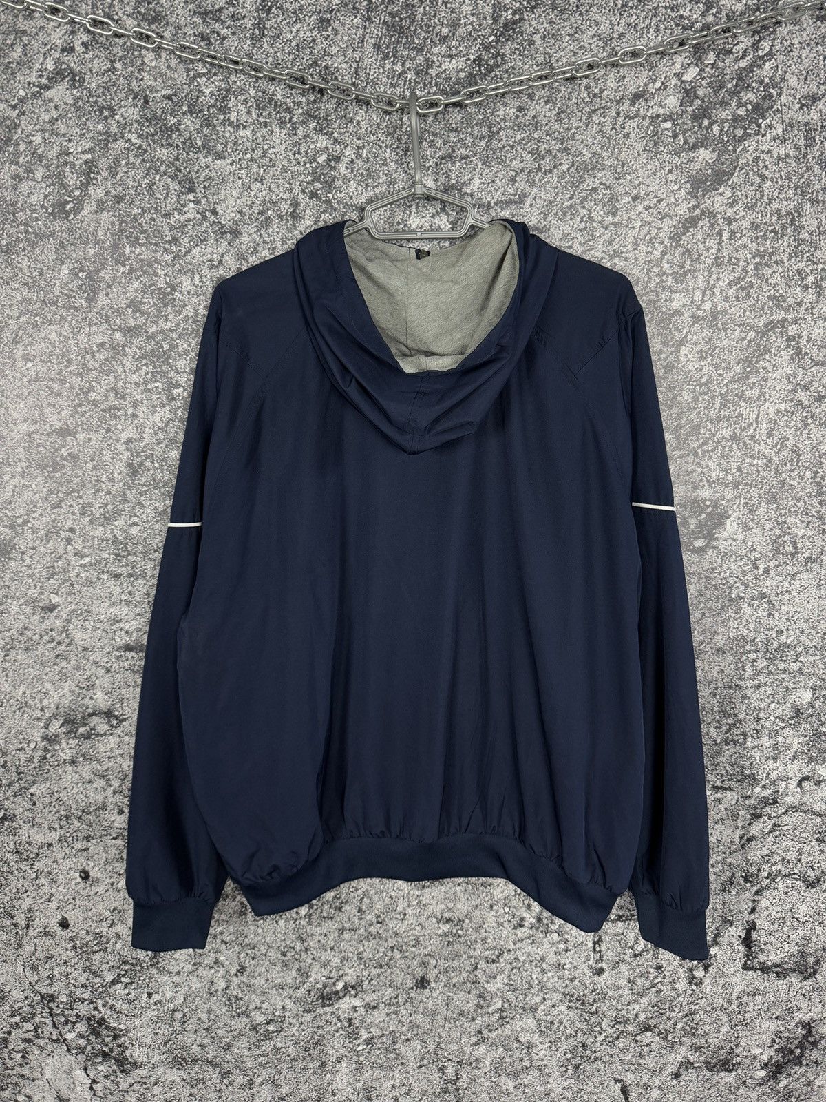 Nike Nike Vintage Full Zip Track Hooded Jacket Streetwear Size XL Size US XL / EU 56 / 4 - 10 Thumbnail