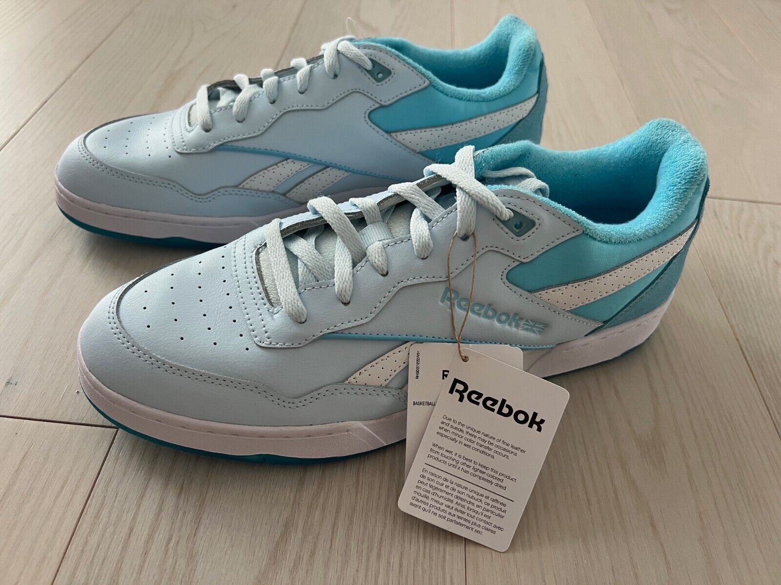 Reebok Reebok BB 4000 II Basketball Sneakers Glass Blue ( 12 ) Size US 12 / EU 45 - 3 Thumbnail