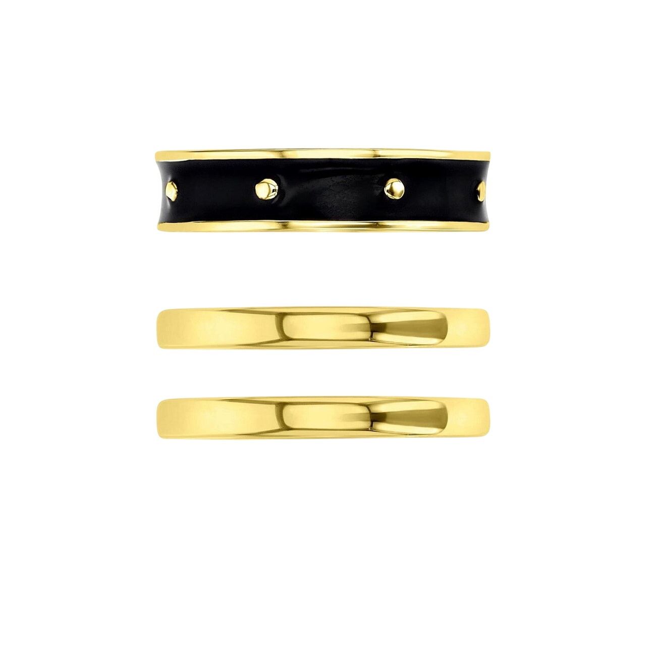& Other Stories Julia Capri three piece stack ring set. Size 6 Size ONE SIZE - 2 Thumbnail