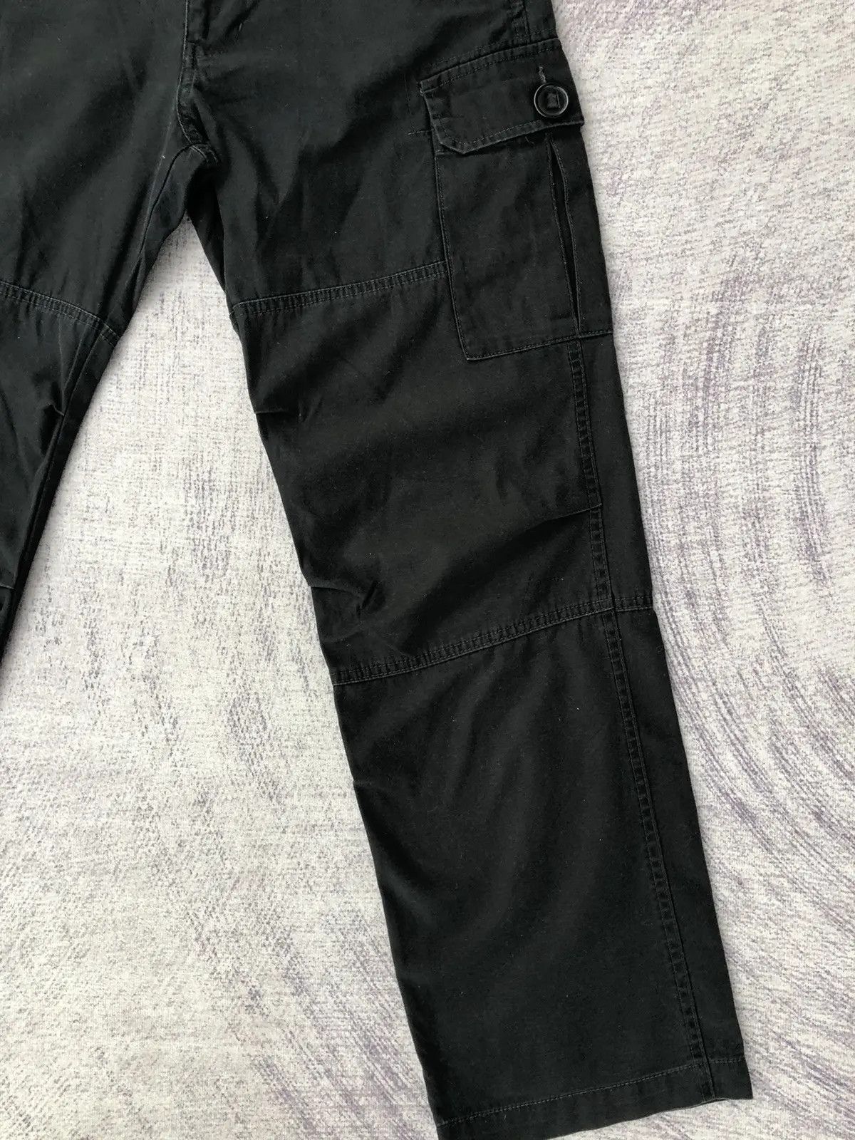 All Blacks Cargo Black Panaspur 6 Pocket Utility Pants Size US 30 / EU 46 - 4 Thumbnail