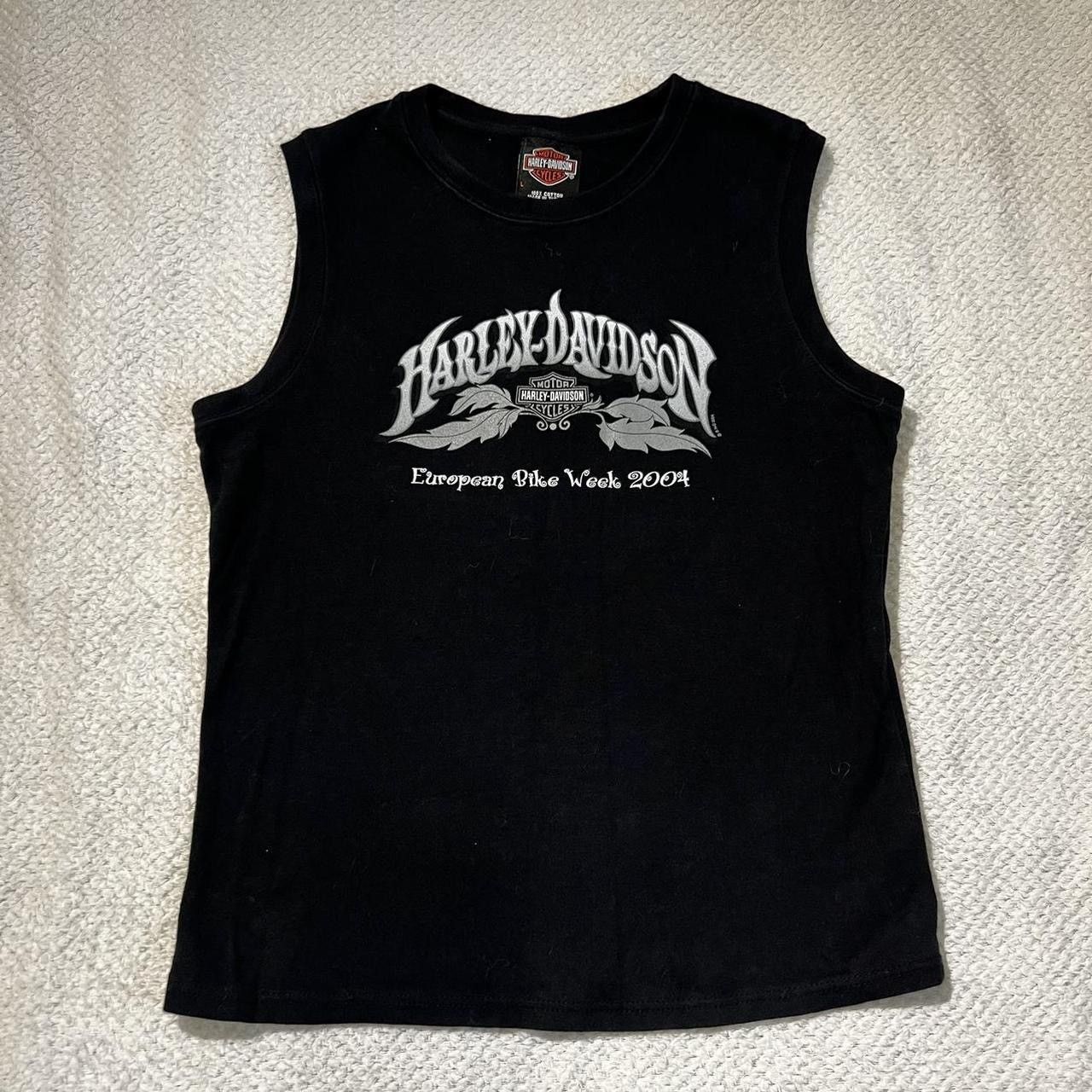 Harley Davidson HARLEY-DAVIDSON Tank Top European Bike Week 2004 Size M / US 6-8 / IT 42-44 - 2 Thumbnail