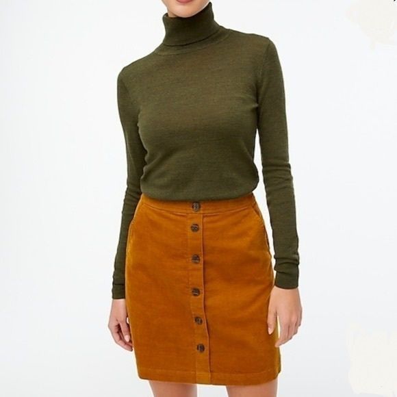 J crew merino discount wool turtleneck sweater