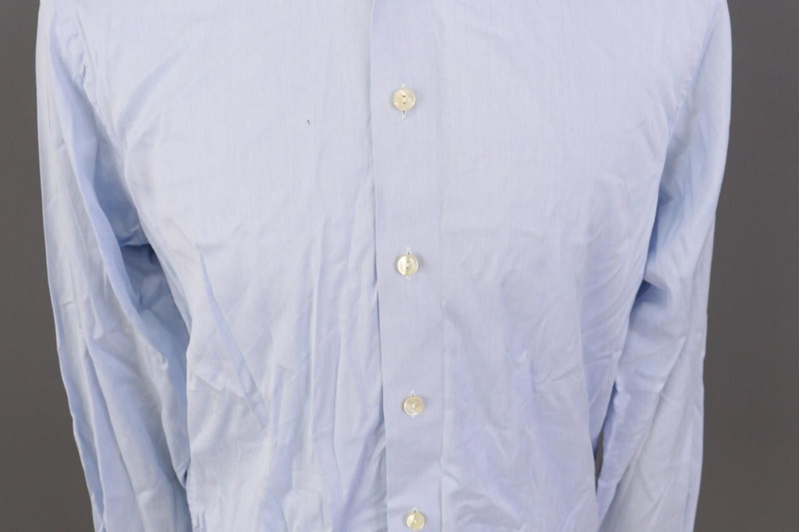 Eton Eton Contemporary Blue Button Up Shirt Size 41 /16 Size US M / EU 48-50 / 2 - 3 Thumbnail