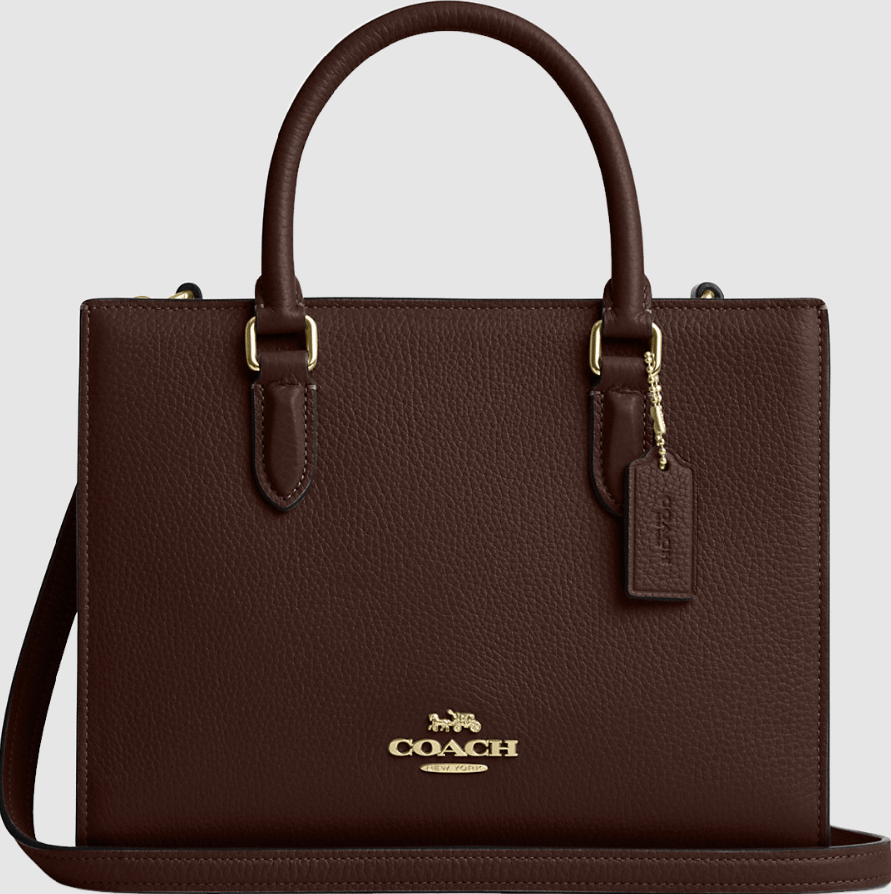 Coach Maggie Small Tote Bag CY668 Gold/Maple Size ONE SIZE - 11 Thumbnail