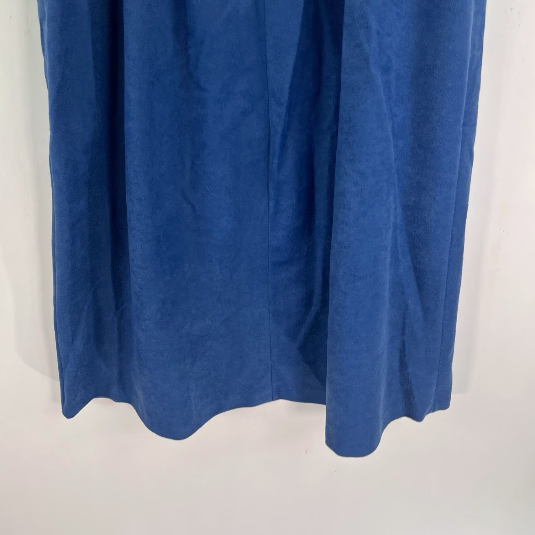 Vintage VINTAGE Pykettes Skirt Womens 14 Blue Elastic Waist Knee Length Pleated 80s Retro NWT Size 36" / US 14 / IT 50 - 5 Thumbnail