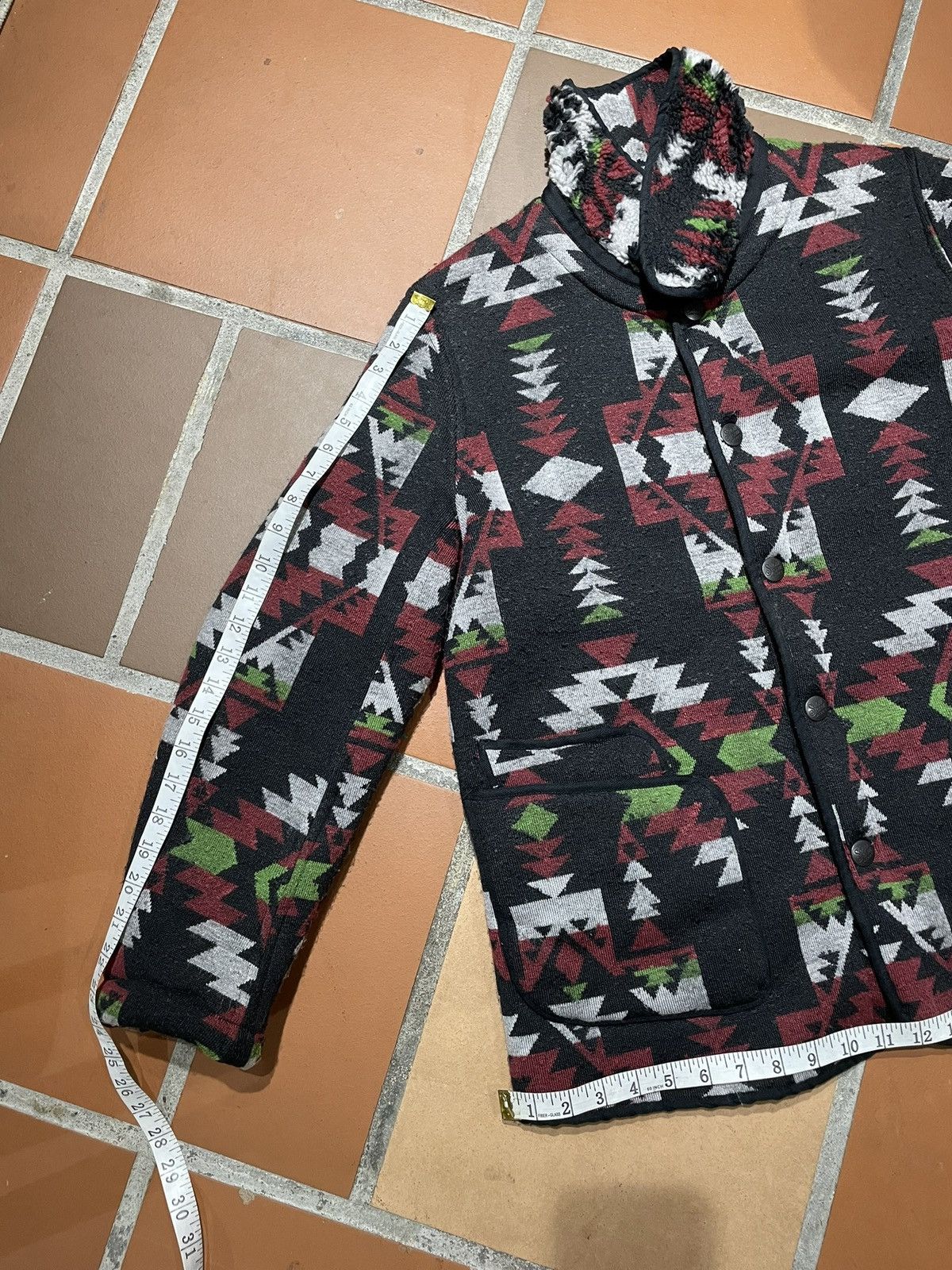 Sugar Cane Sugar Cane Navajo Motif Jacket Size US M / EU 48-50 / 2 - 16 Thumbnail
