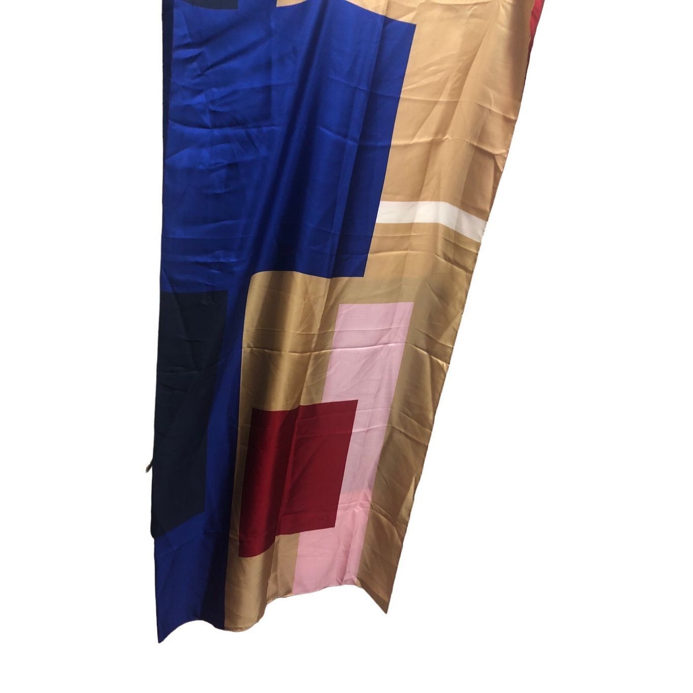 Lands' End Lands’ End Women’s Pink and Blue Large Box Scarf / wrap cove Size ONE SIZE - 4 Thumbnail