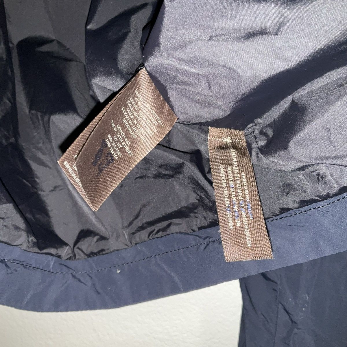 Coach Coach Nylon Zip Up Track Jacket Size US M / EU 48-50 / 2 - 5 Thumbnail